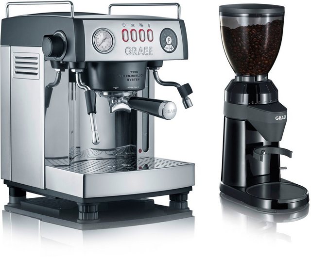 Graef Espressomaschine „baronessa Set“, inkl. Kaffeemühle CM 802 im Wert von €179,99 UVP