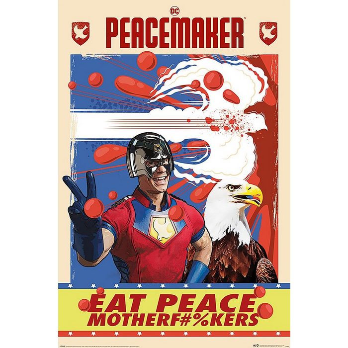 PYRAMID Poster Peacemaker Poster Peacemaker & Eagly - Eat Peace 61 x 91 5 cm