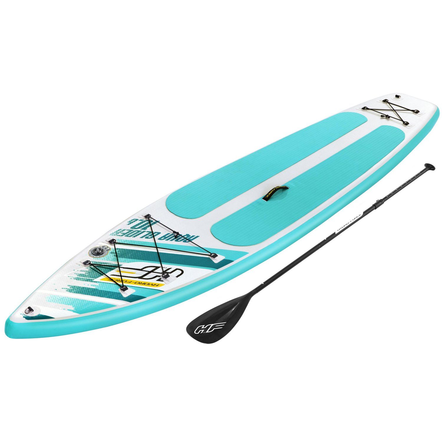 Bestway SUP-Board Stand Up Surfboard SUP Touring Set "Aqua Glider" mit Paddel, Drop Stitch-Material