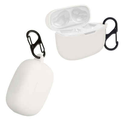 kwmobile Kopfhörer-Schutzhülle Hülle für JBL Wave 200TWS, Silikon Schutzhülle Etui Case Cover für In-Ear Headphones