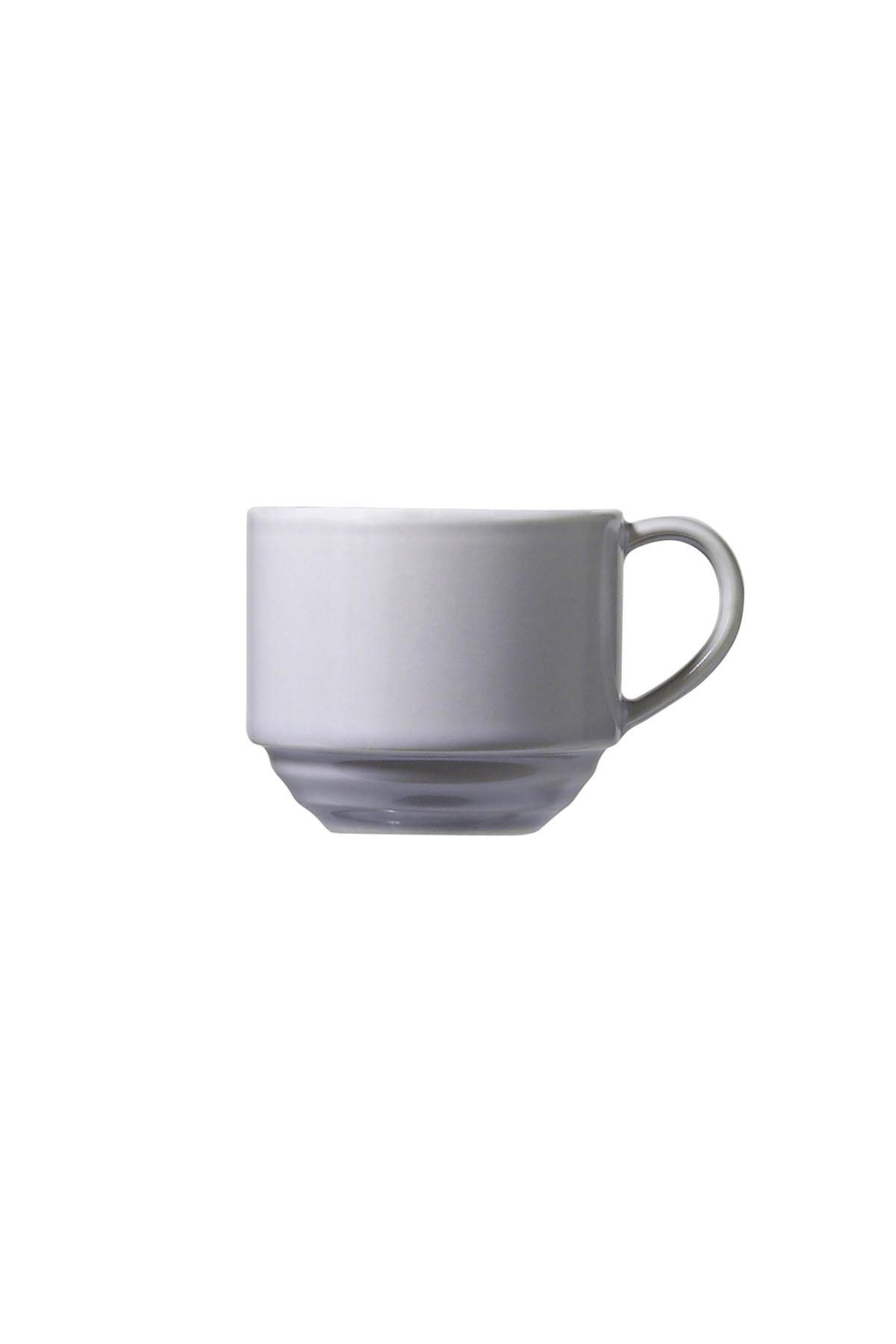 Hermia Porzellan Concept Tasse 100% Kaffeetassen, Beige, KTP9635,