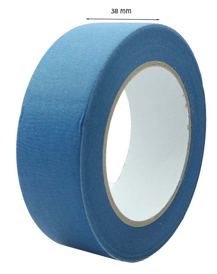 Thumbnail - varivendo Kreppband 12 Rollen Pro Mask blau Feinkreppband 38mm x 50m (Rollen, 1-St., Pro Mask blau Feinkreppband) Kreppb...