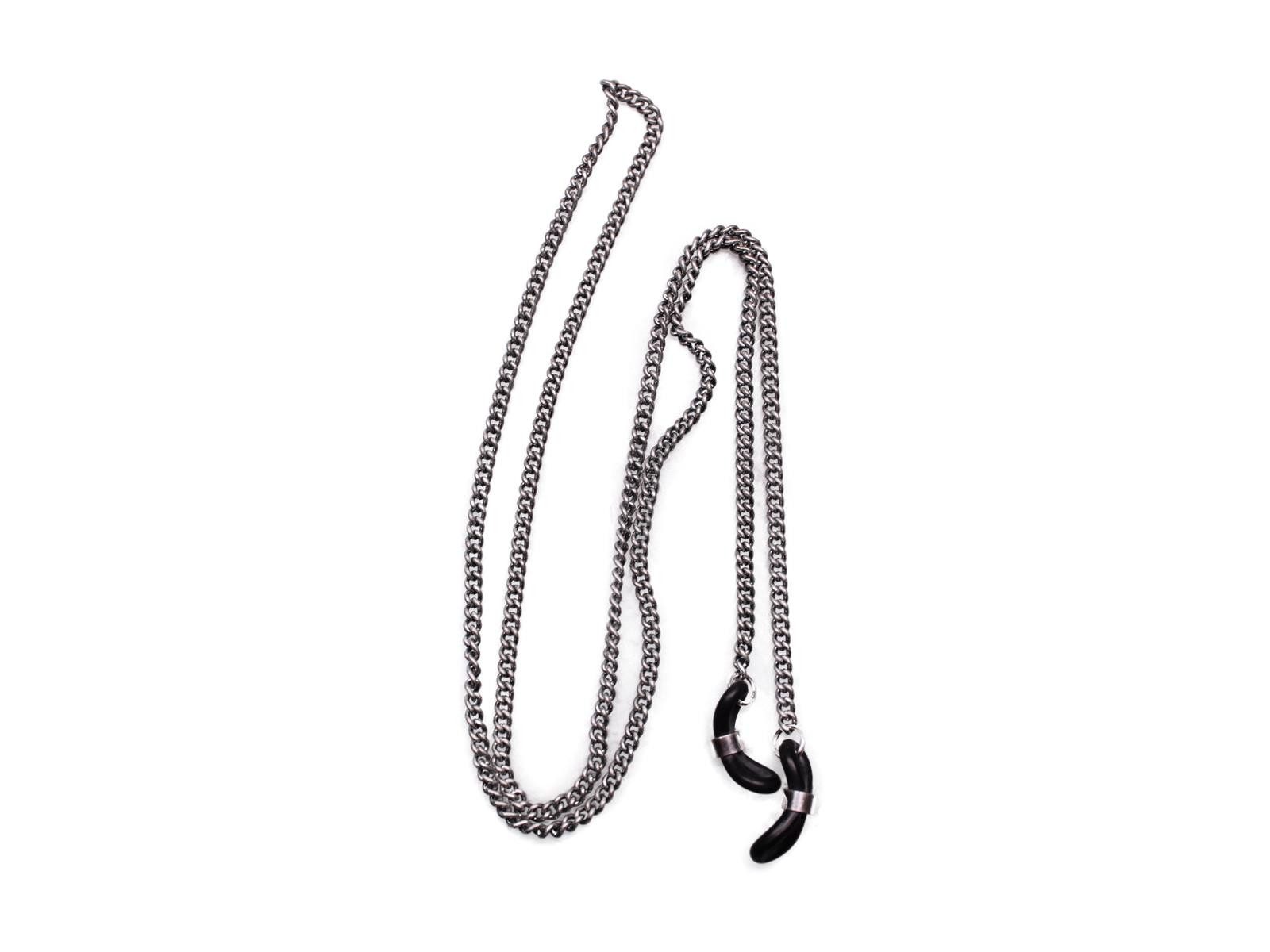 Brillenetui Brillenband aus Metall in Silber Nr. 33
