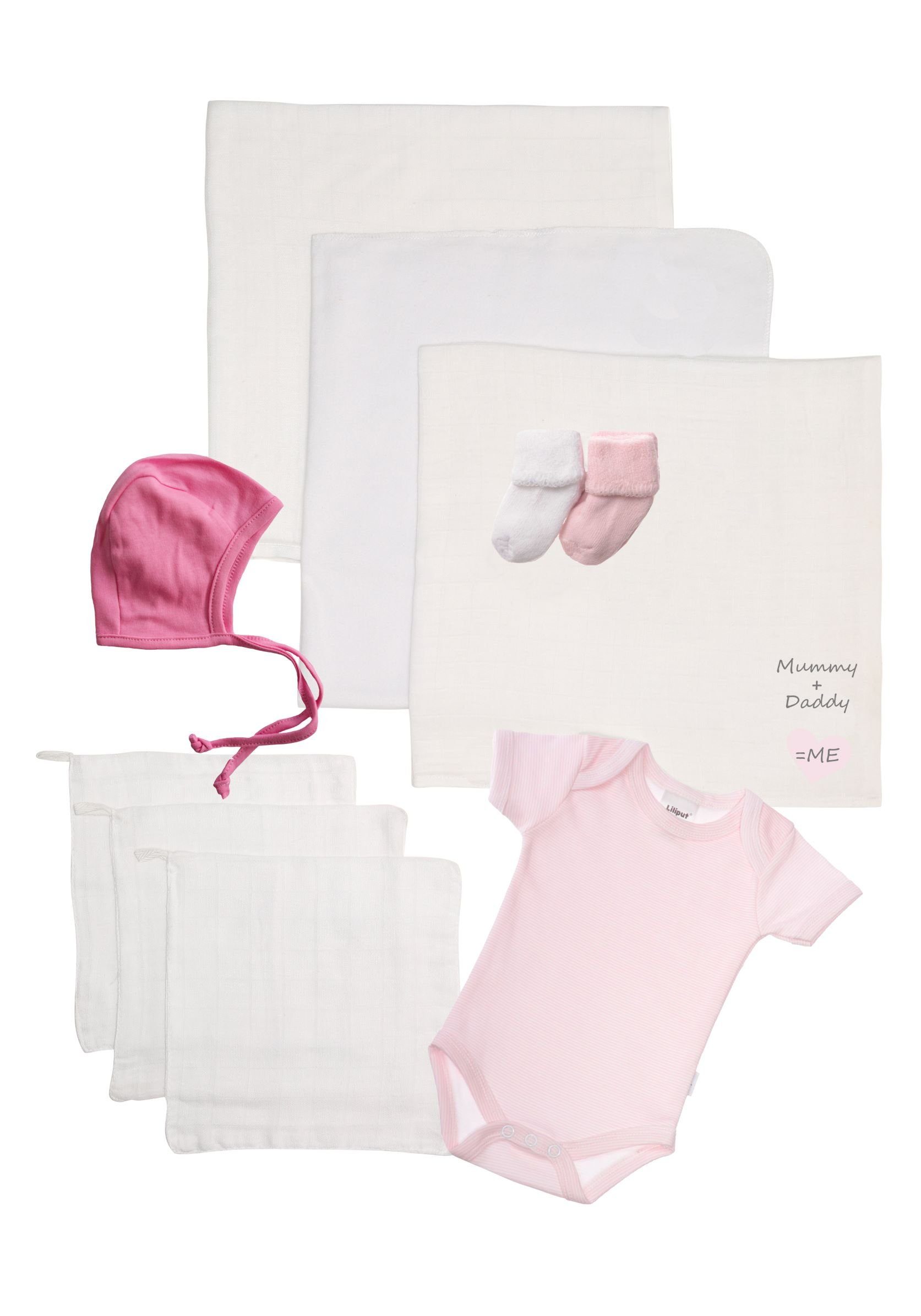 mit Accessoires Erstausstattungspaket (10-tlg) farblich Mummy+Daddy abgestimmten Liliput