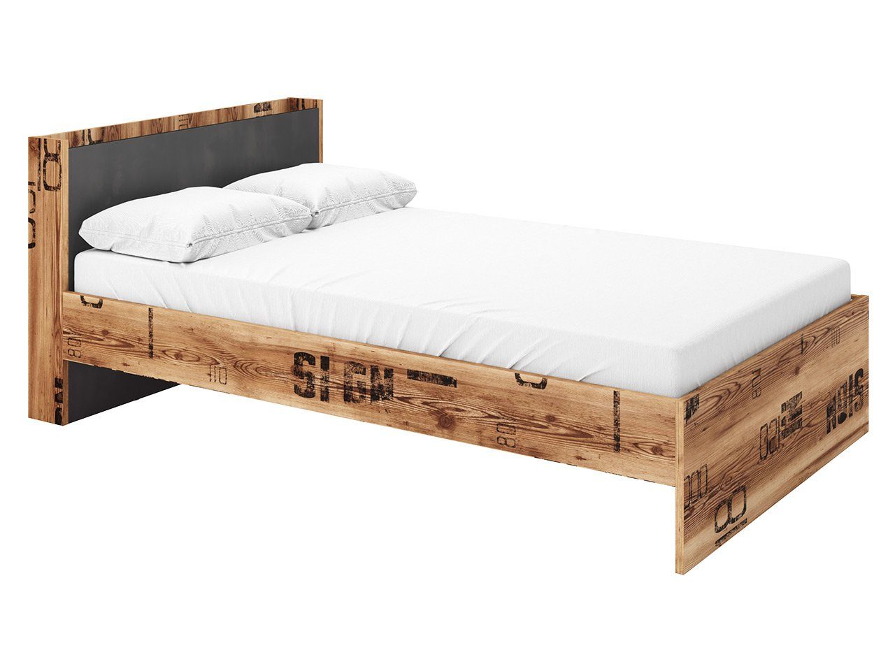MIRJAN24 Jugendbett Fargo 120 FG15 (mit Lattenrost), 120x200 cm