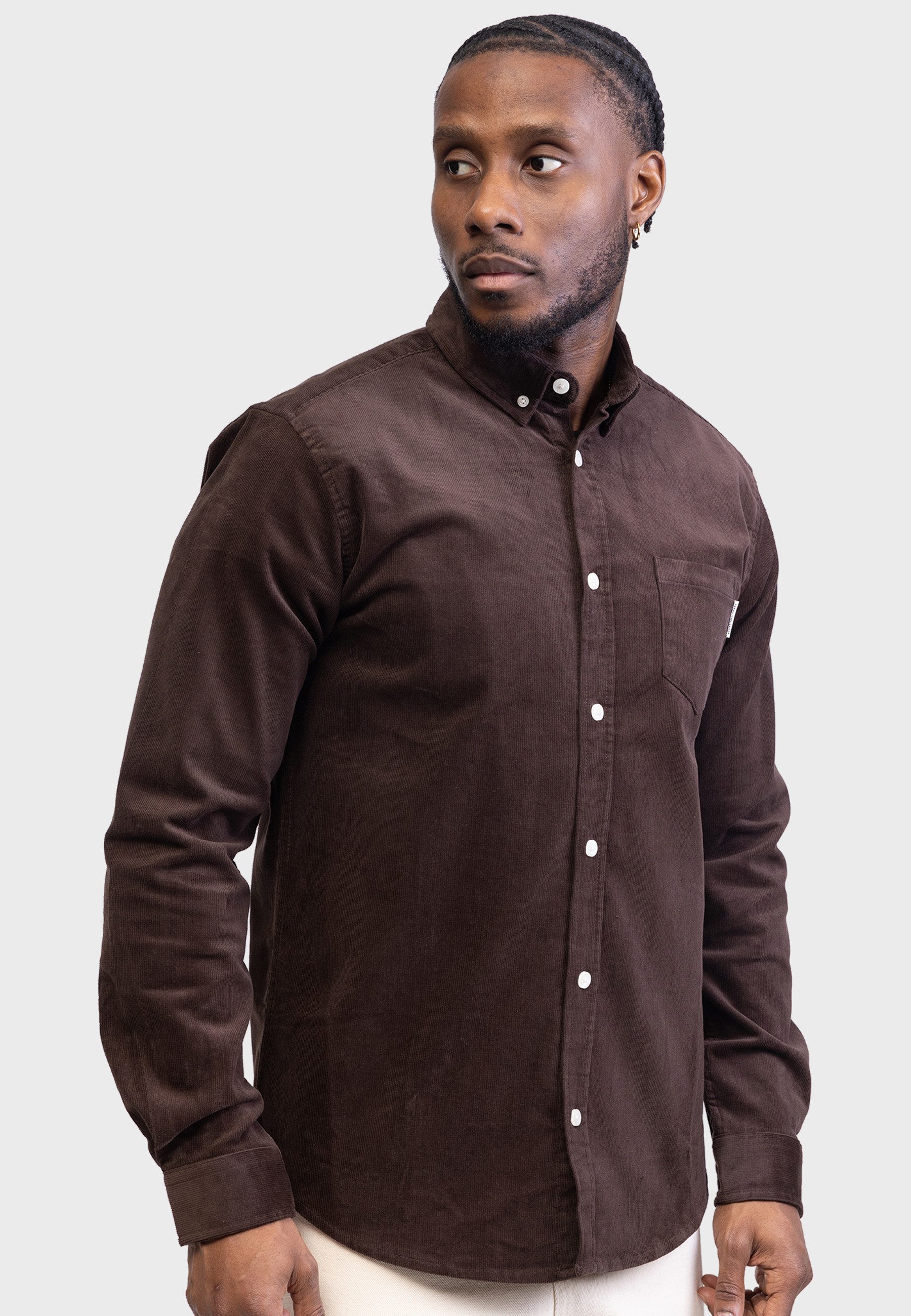 Langarmhemd Redefined Rebel Shirt RRPark Shirt Corduroy REGULAR FIT