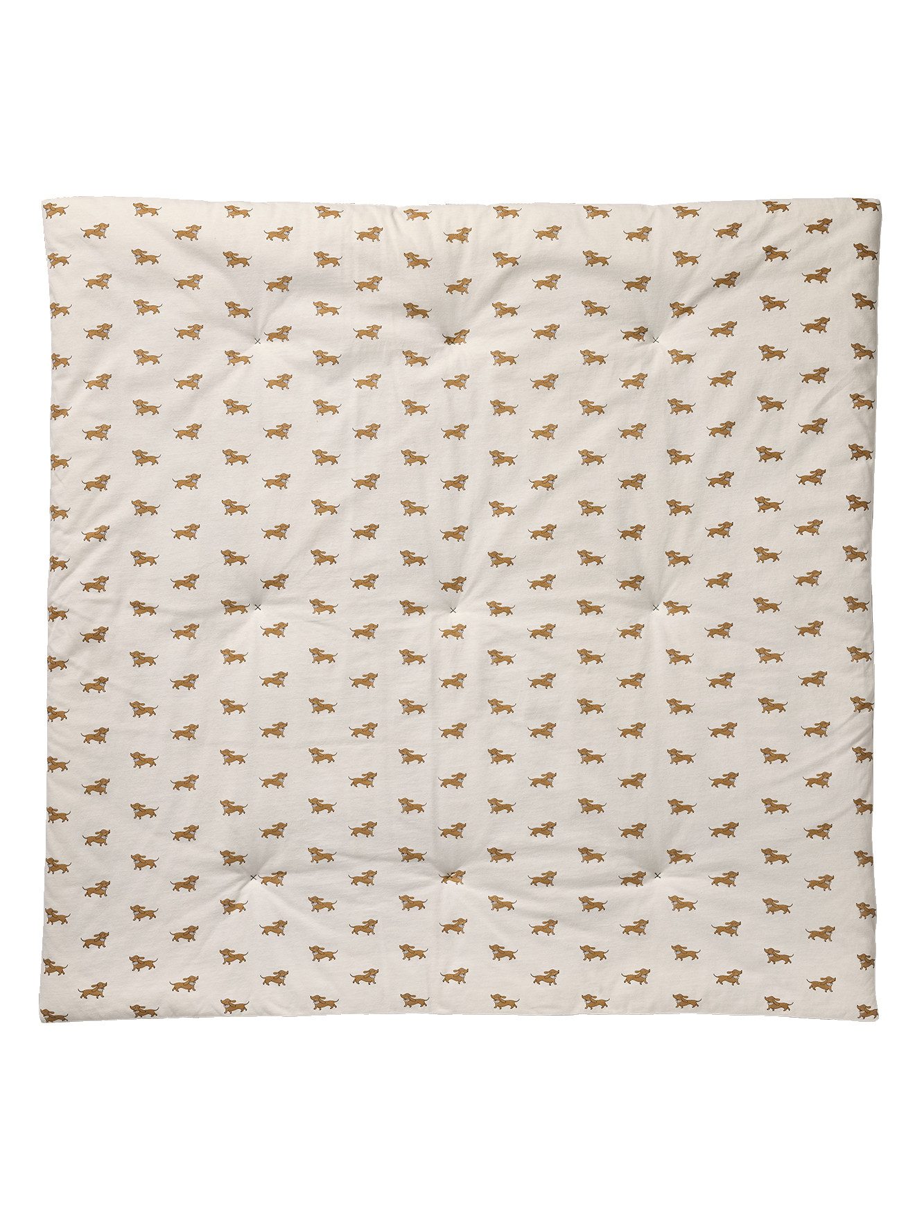 Babydecke Baby Spieldecke/Laufstalleinlage DACKEL, vertbaudet