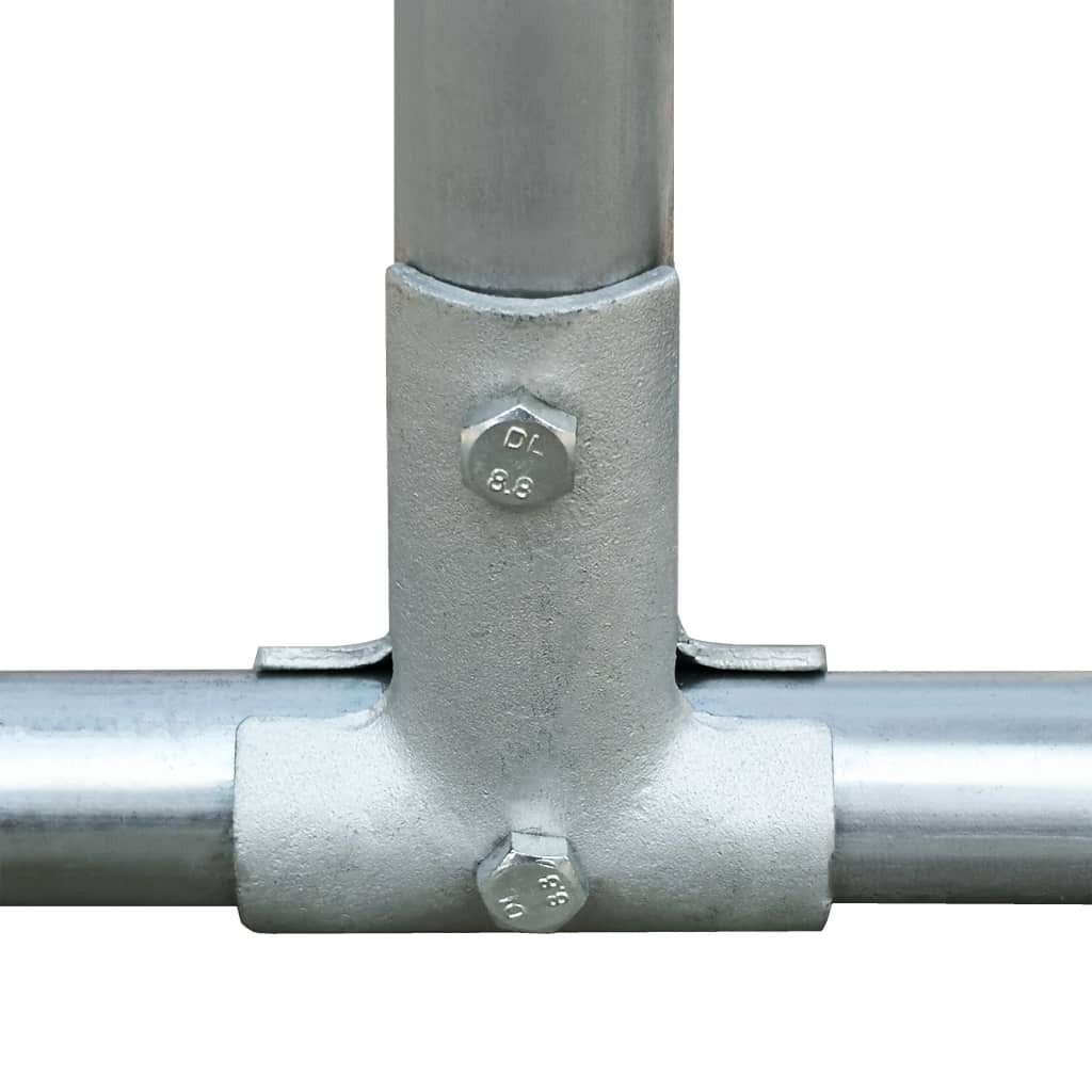 vidaXL Hühnerstall, Outdoor-Hühnerkäfig 2x2x1,92 m Verzinkter Stahl