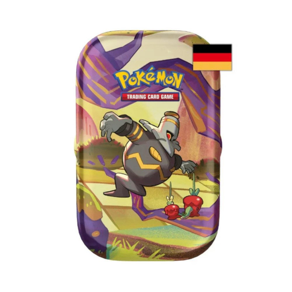 POKÉMON Sammelkarte Karmesin & Purpur Nebel der Sagen Zwirrfinst & Sirapfel Mini Tin (DE)