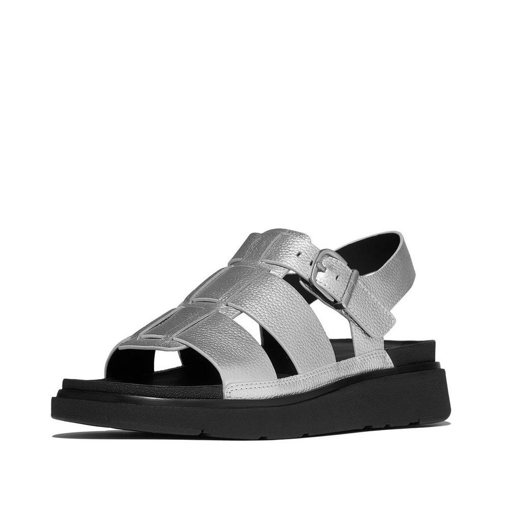 Fitflop Gen-FF Tumbled-Leather Fisherman Sandals Sandale