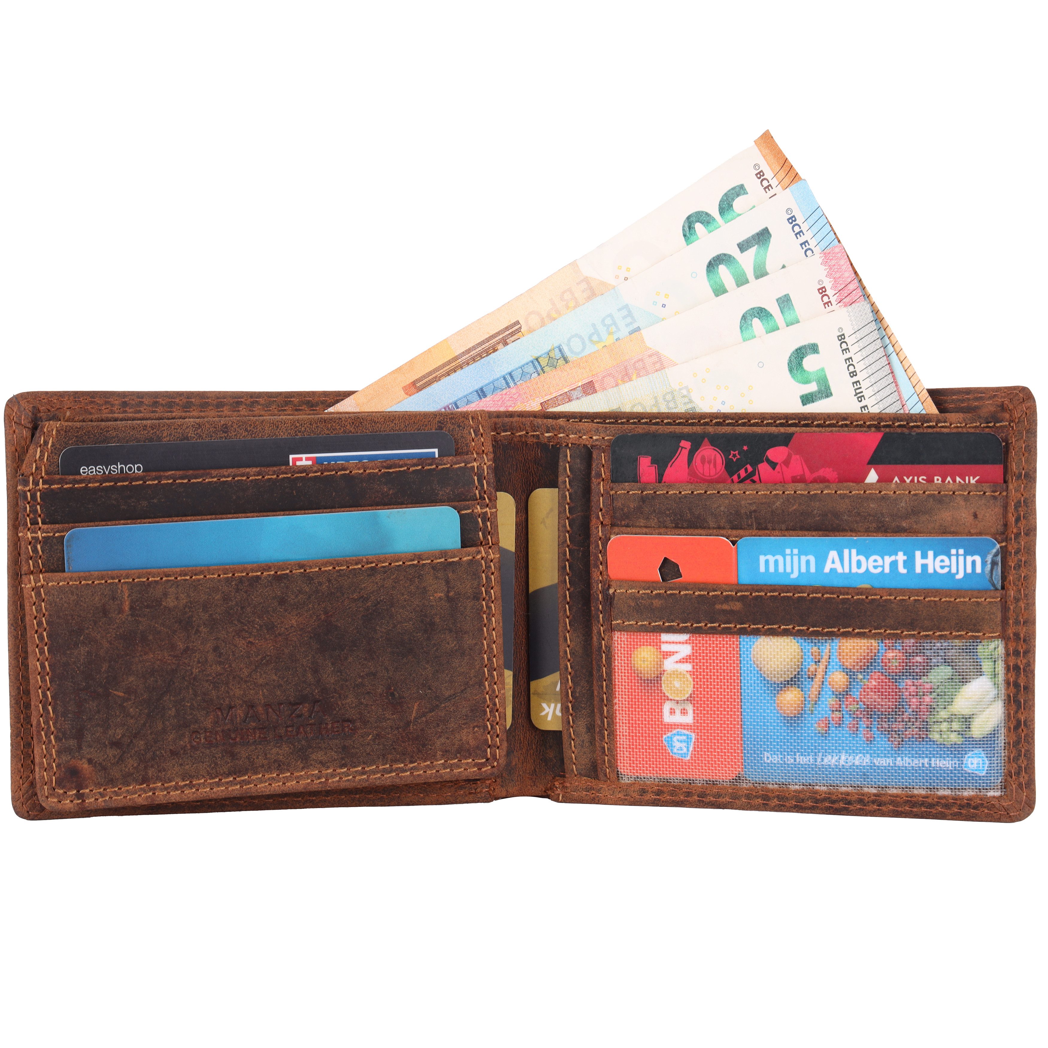 Manza Mini Geldbörse Geldbörse Herren Querformat günstig online kaufen