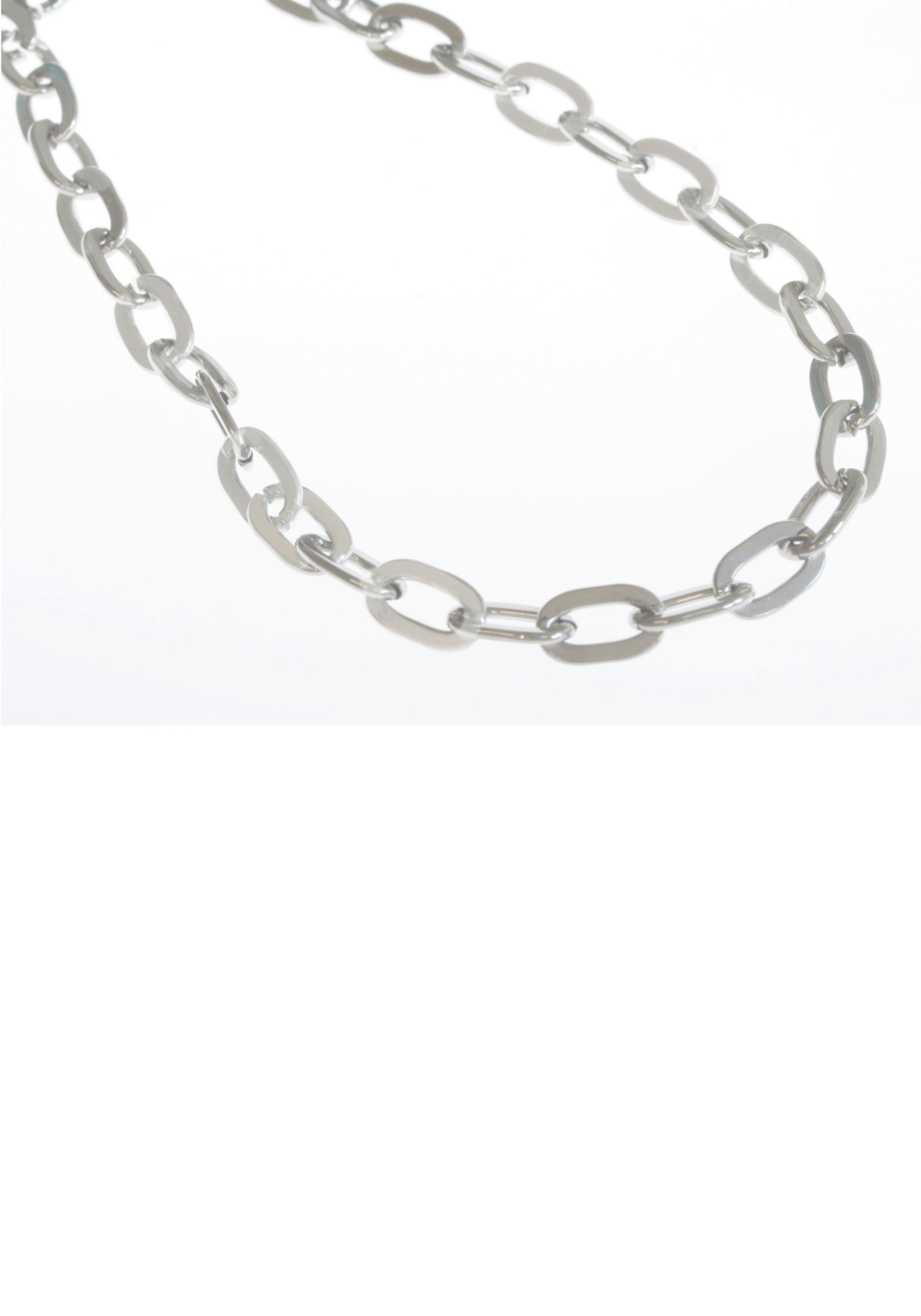 Firetti Edelstahlkette Schmuck Geschenk Ankerkettengliederung, 5 mm breit, Made in Germany