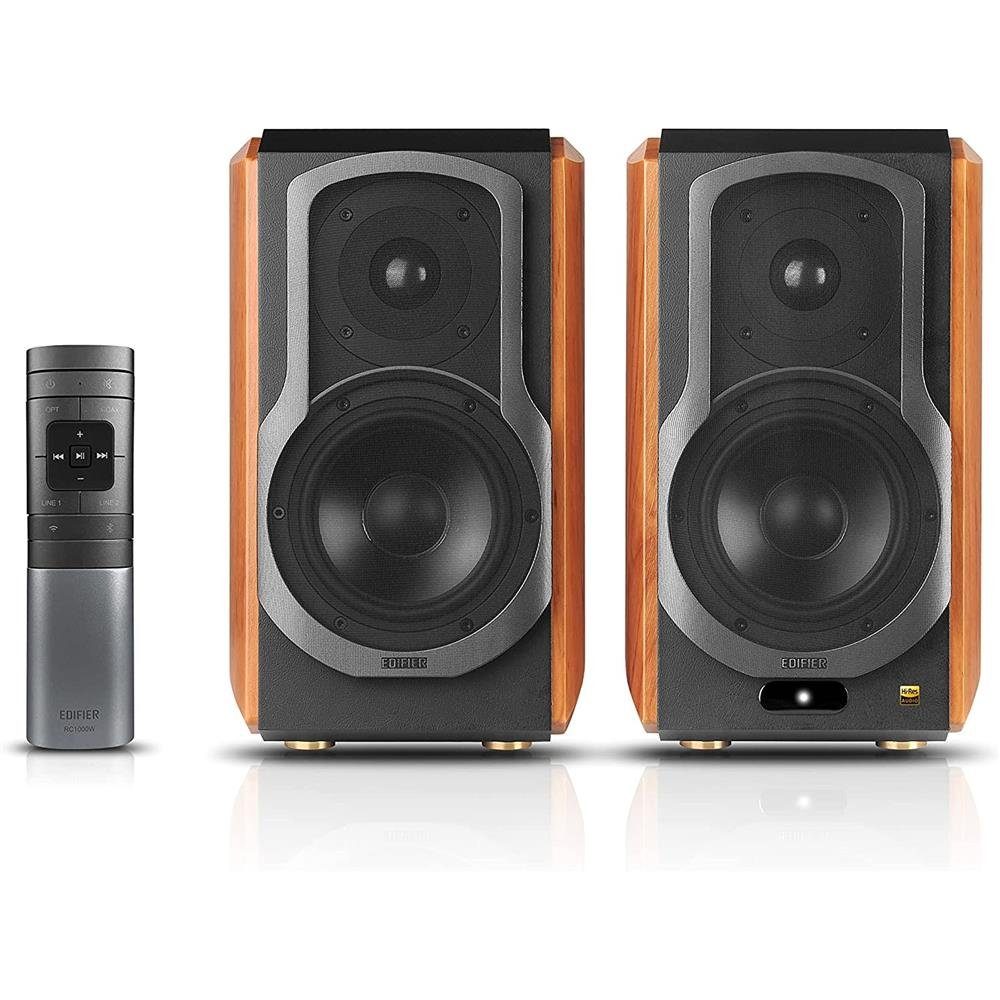 Edifier® S1000W Multiroom-Lautsprecher 2.0 (WLAN (WiFi), Bluetooth, 120 W, Digital- und Analogeingängen)