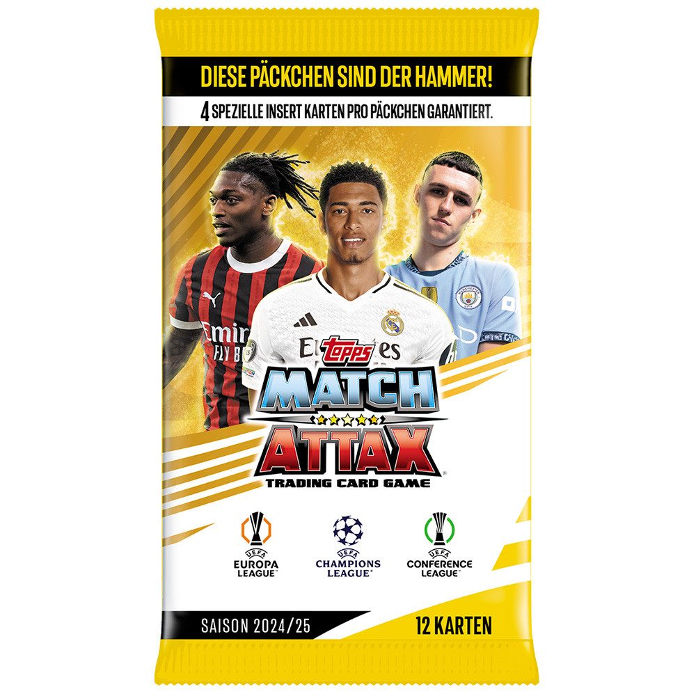 Topps Sammelkarte Match Attax Champions League 2024/25 - Trading Cards - 1 Booster