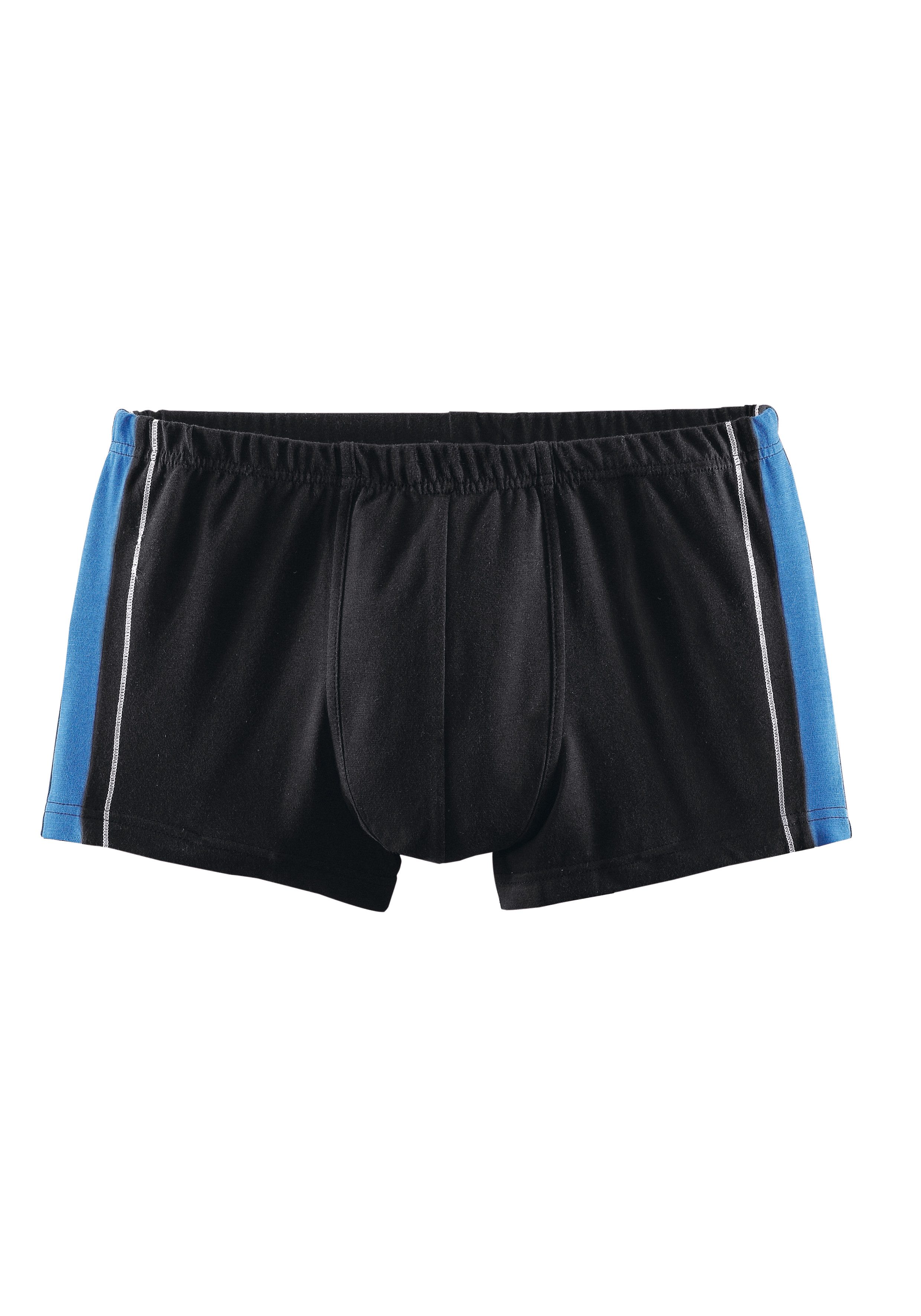AUTHENTIC LE JOGGER Boxer Boxershorts für Herren (Packung, 4-St) mit kontrastfarbigen Streifen seitlich – Bild 3 von 5