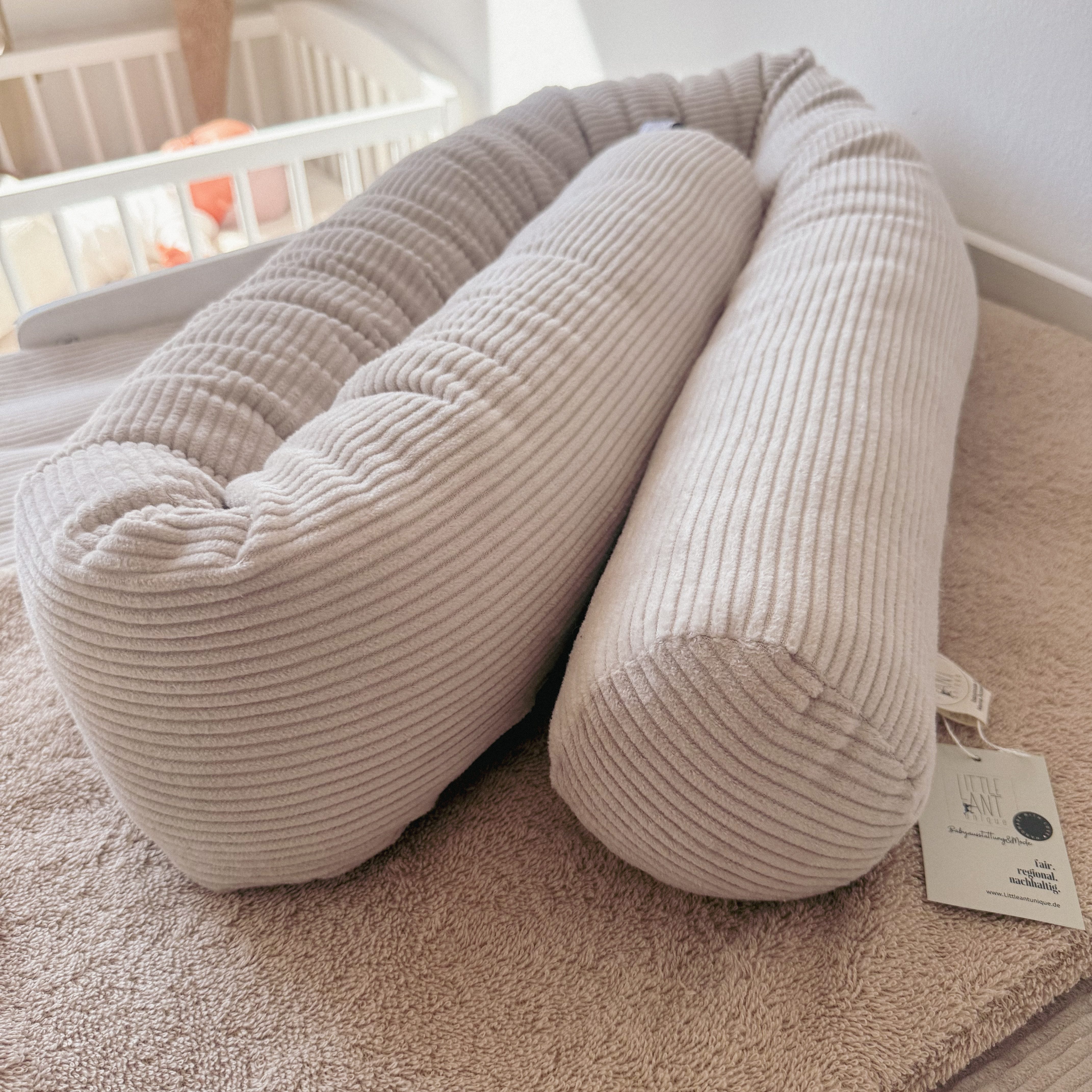 LittleANTunique Nestchenschlange Wickeltischumrandung I Bettschlange Cord b günstig online kaufen