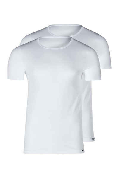 Skiny T-Shirt »Herren T-Shirt, 2er Pack - Unterhemd, Halbarm,«