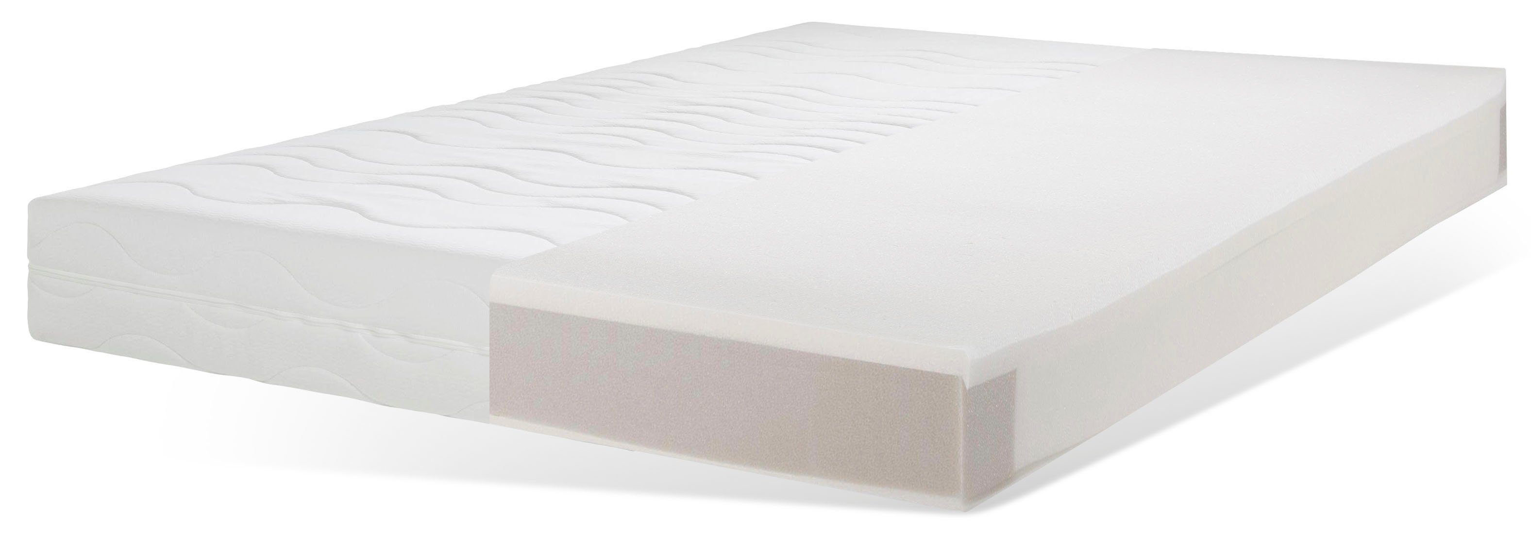 Taschenfederkernmatratze ProVita Luxus T ECO, fan, 20 cm hoch, Matratze mit beständigem Bezug, in diversen Größen erhältlich