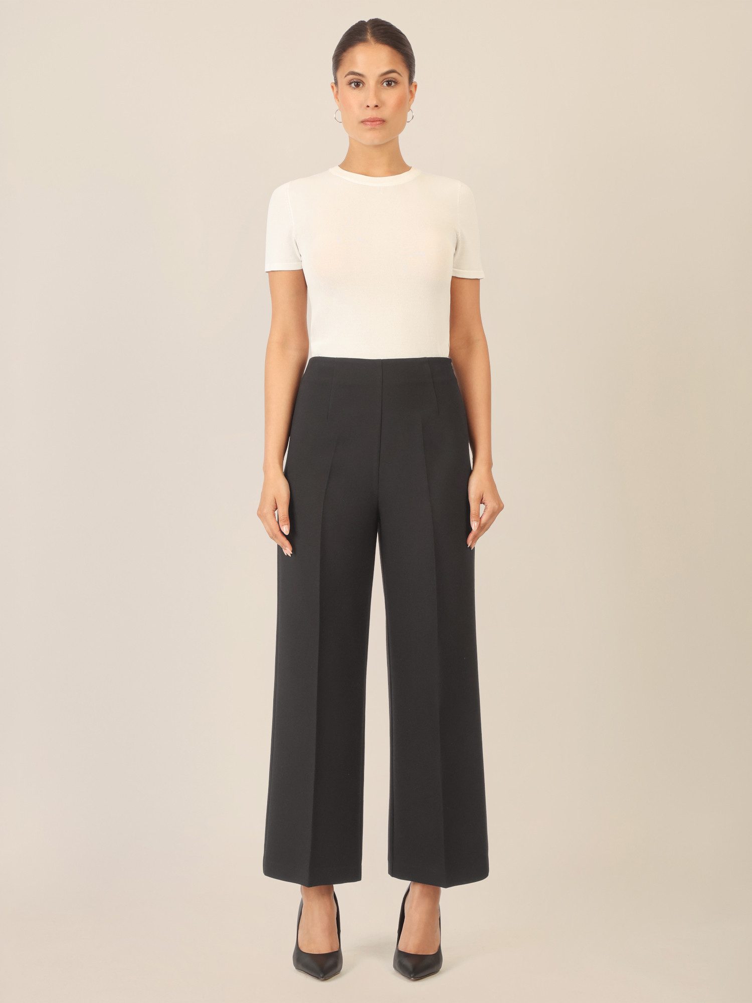 Apart Stoffhose mit Bügelfalte