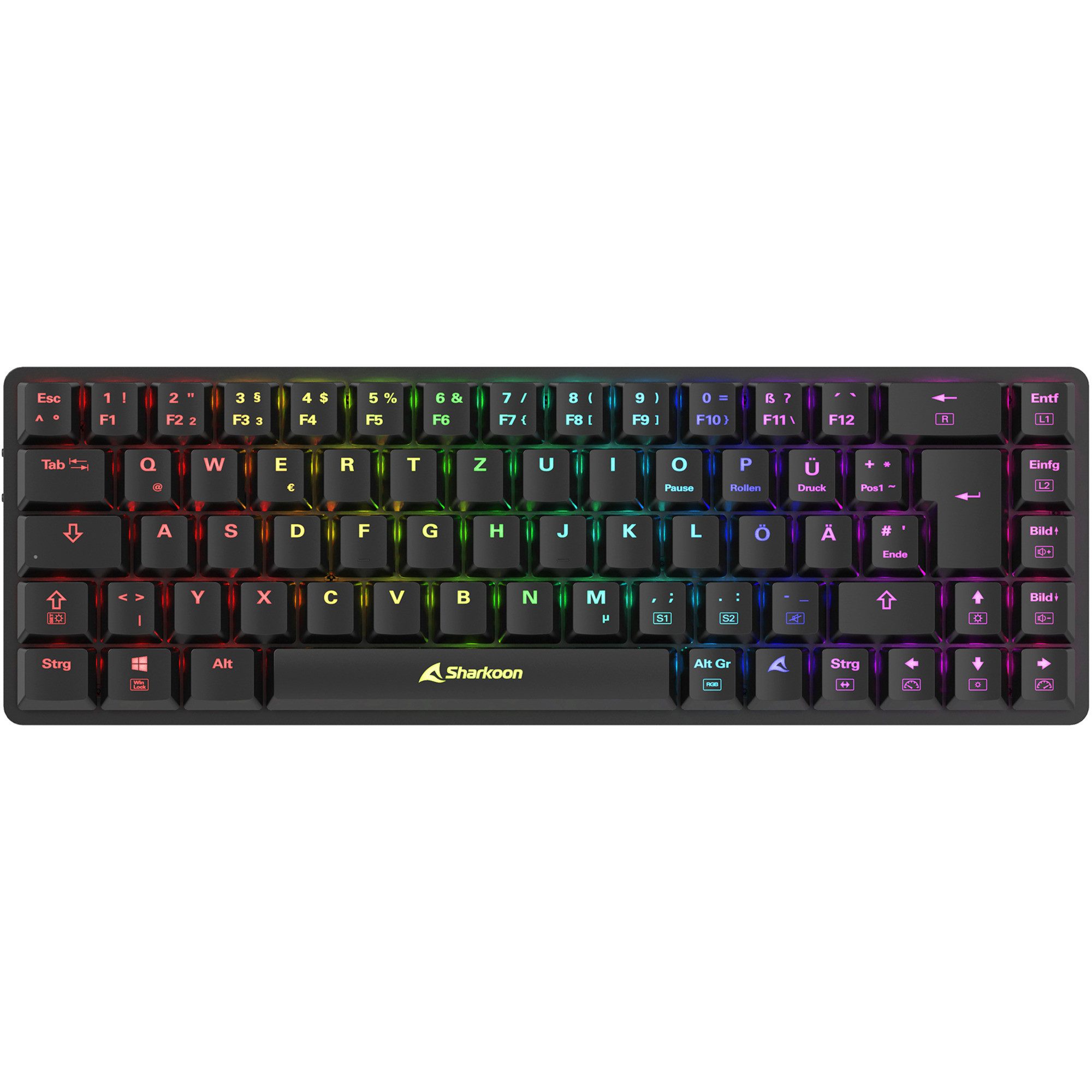 Sharkoon Sharkoon PureWriter W65, Tastatur Tastatur