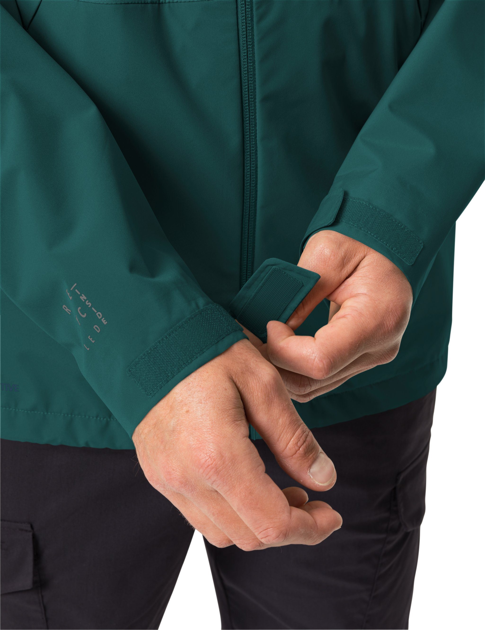 VAUDE Outdoorjacke green Men's mallard (1-St) 2.5L Klimaneutral Jacket Neyland kompensiert