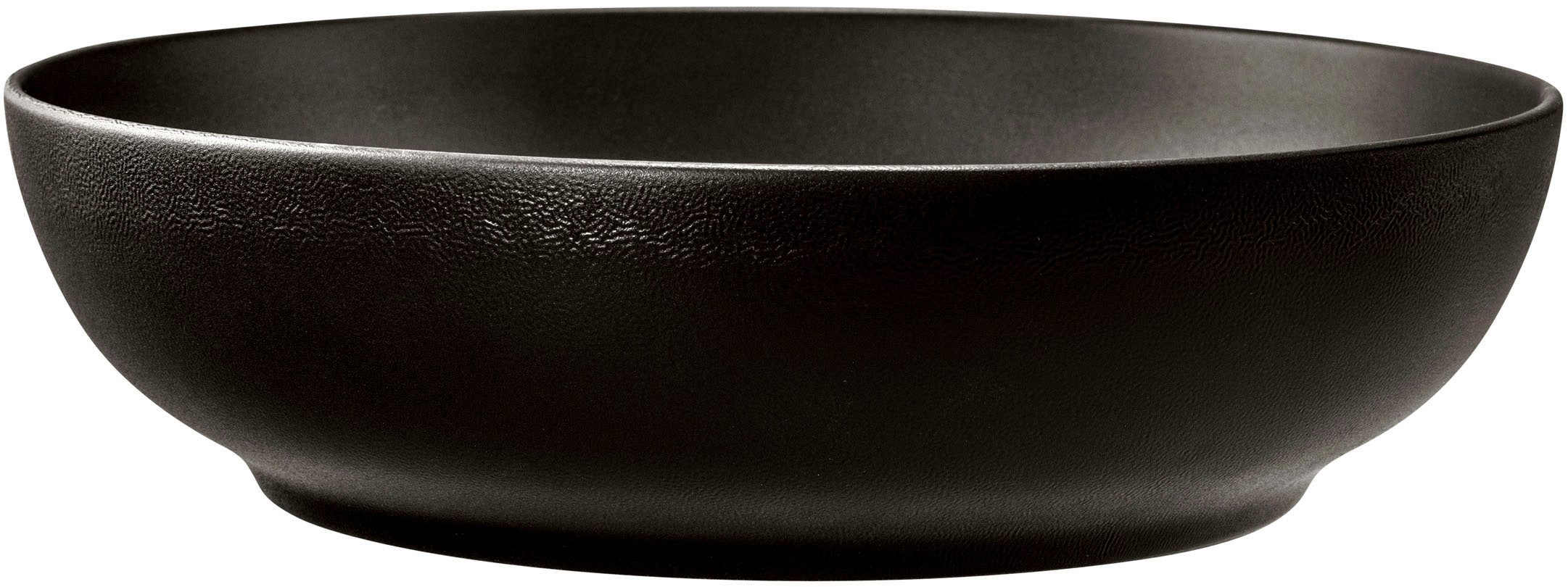 Seltmann Weiden Schüssel Liberty - Velvet Black, Porzellan, (1-tlg), Foodbowl 25 cm