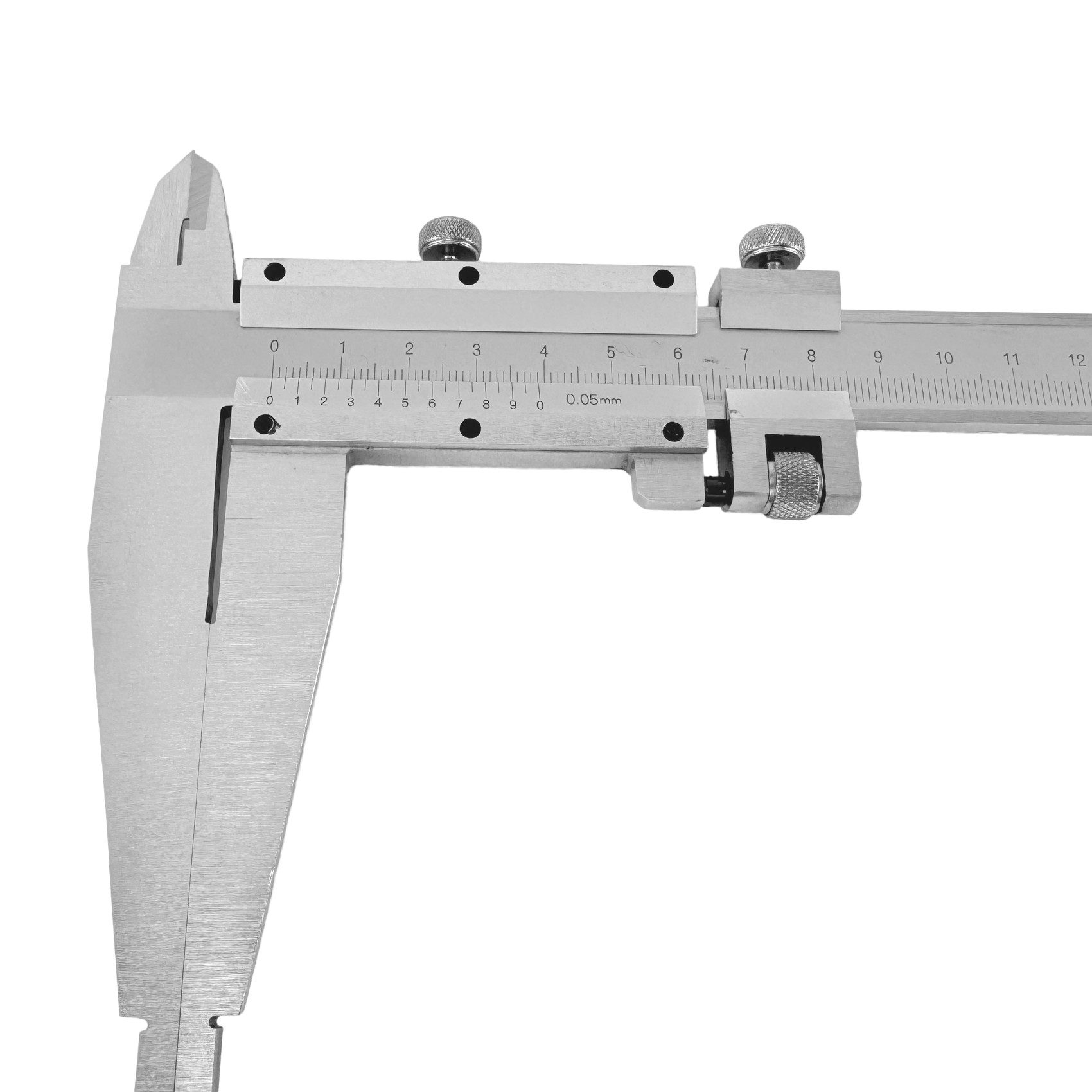 WELDINGER Messschieber Präzisionsmessschieber mit Feststellschraube, Messbereich 250 mm, max. 250 mm, 1-St.