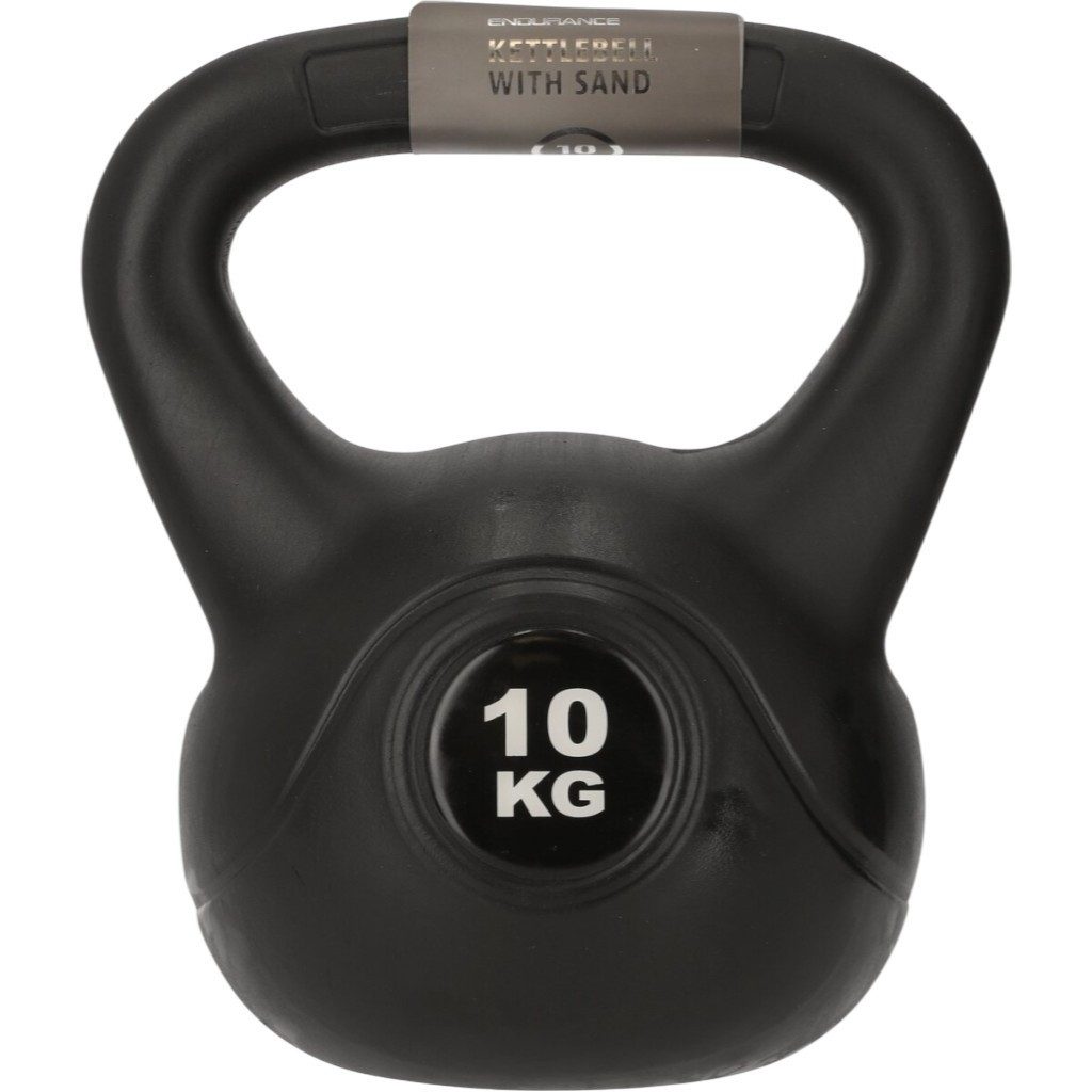 Kettlebell Kugelhantel schwarz 10kg - 1 Stück