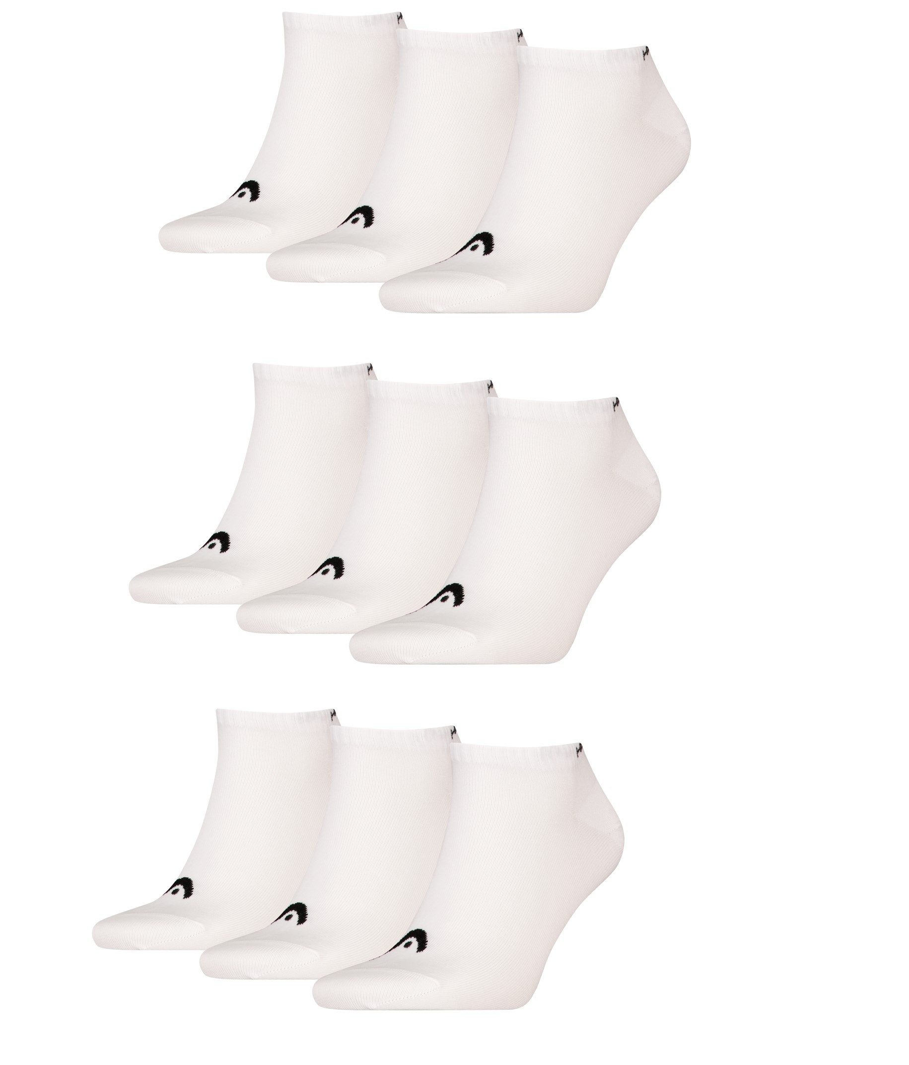 Sneakersocken HEAD Herren All Sports Sneaker Socken Füsslinge 9-er Pack