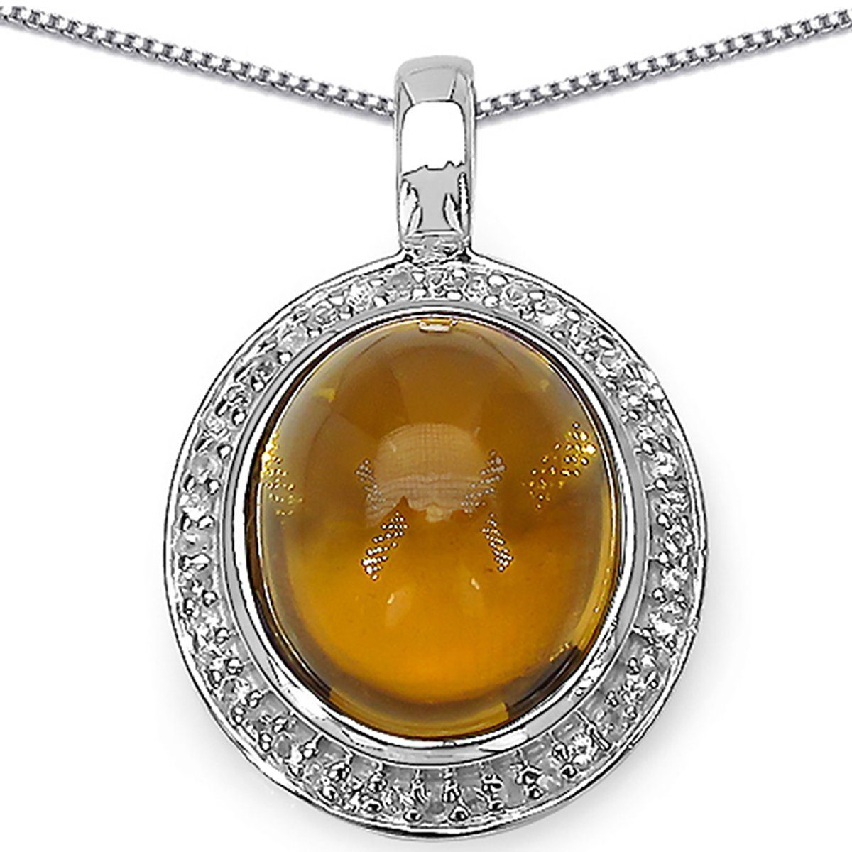 XEN Kette mit Anhänger gelb...