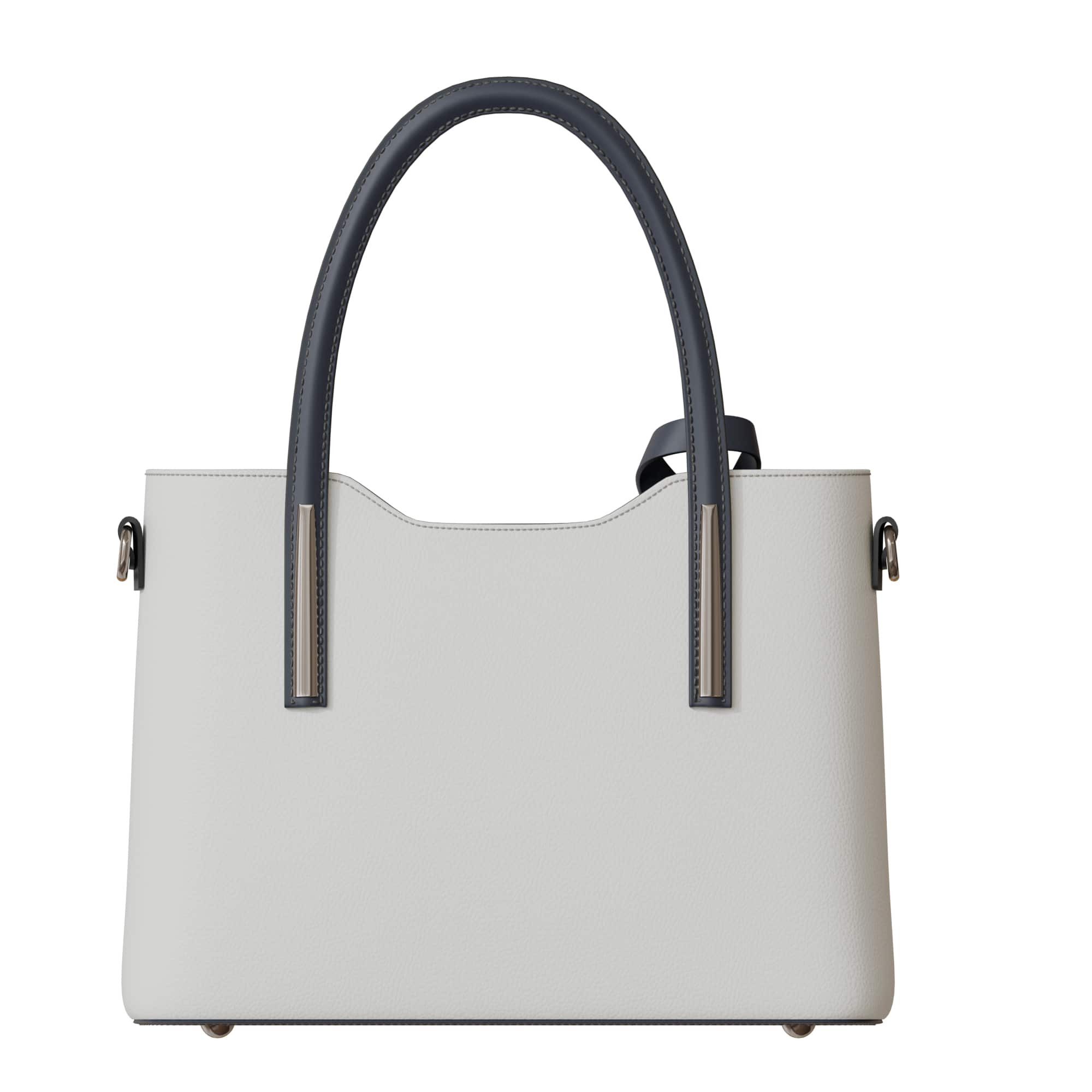 KMISSO Henkeltasche Damen Hand Umhänge Henkel Tasche Feinstes Echt Leder 30637 (1-tlg), im eleganten Look
