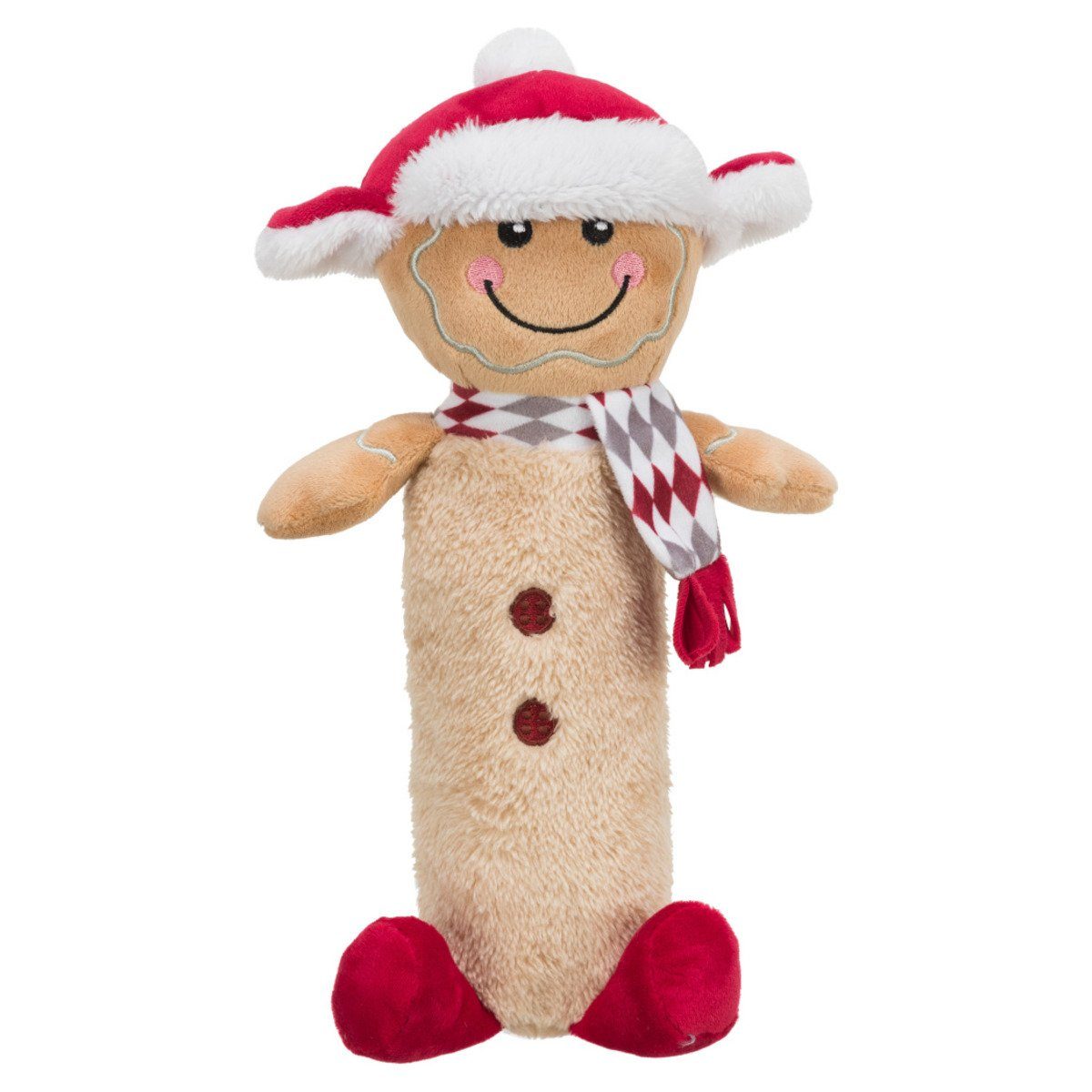 TRIXIE Tierkuscheltier Xmas Hundespielzeug Lebkuchenmann, knistert günstig online kaufen