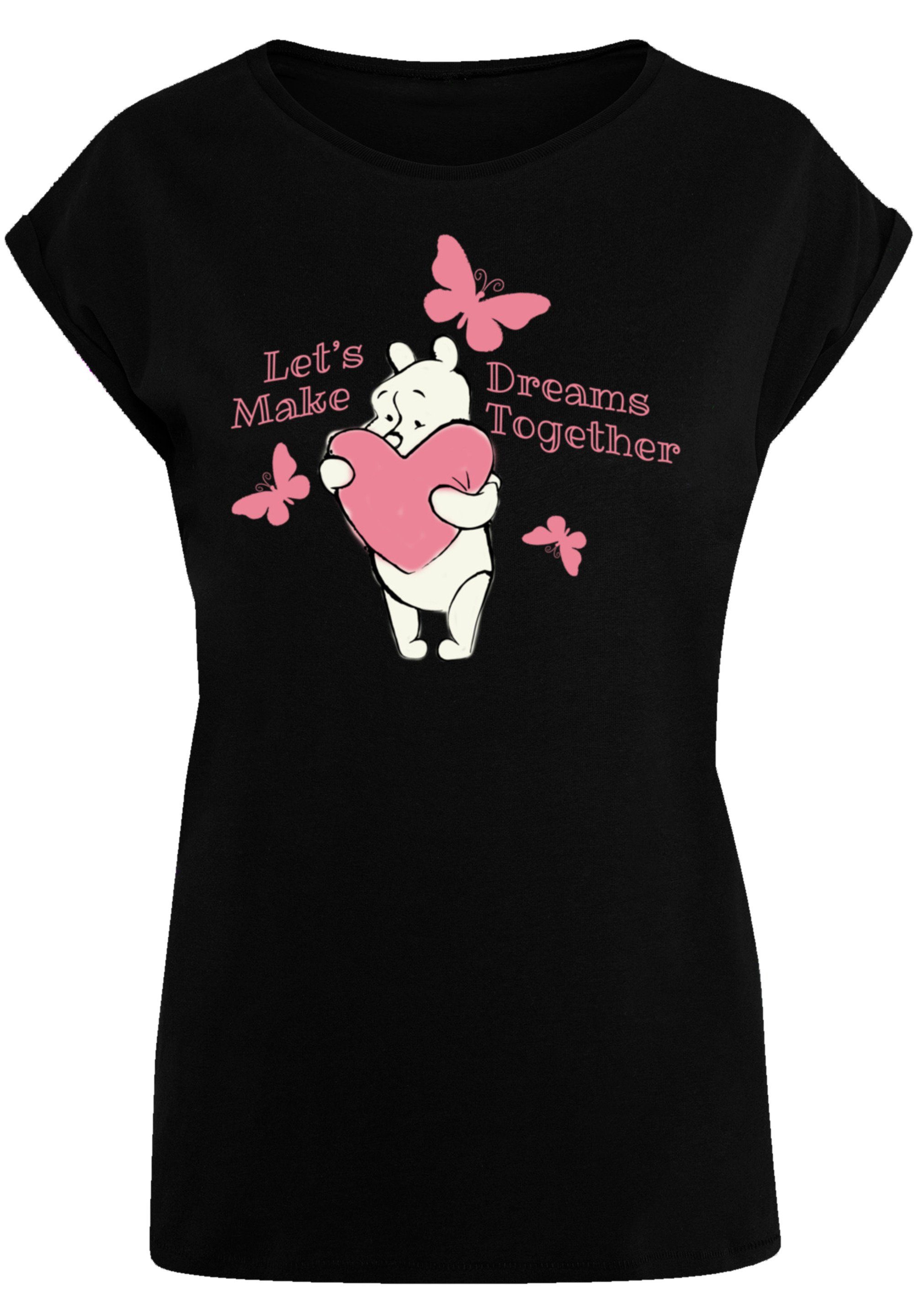 Qualität T-Shirt F4NT4STIC Puuh Together Premium Dreams Winnie Make Let's Disney