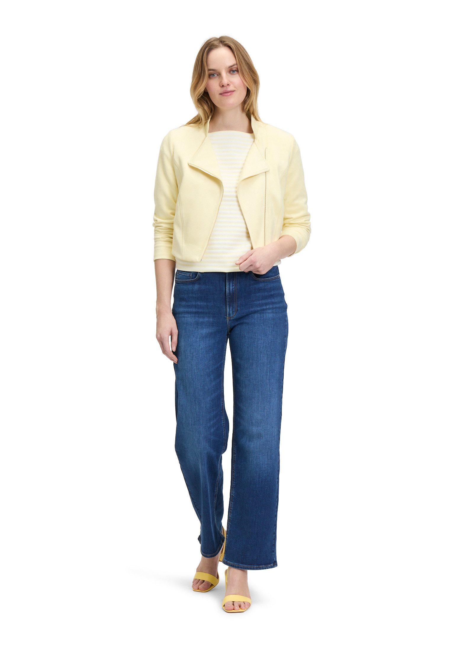 Sweatblazer Bikerjacke