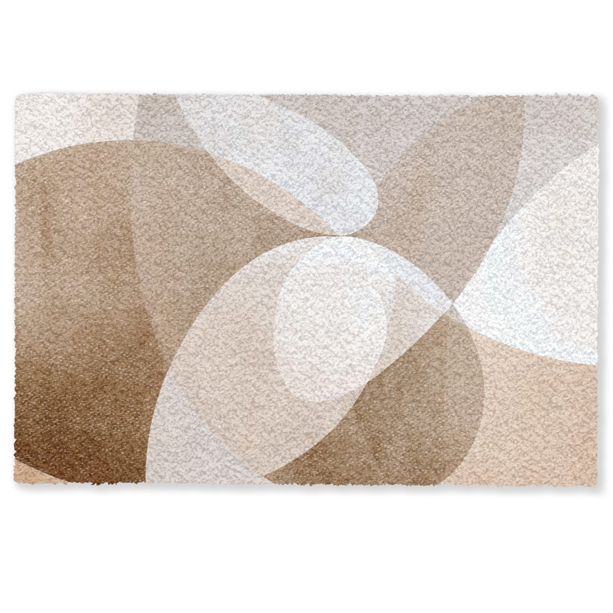 MuchoWow Fußmatte Ovale Formen - Transparent günstig online kaufen