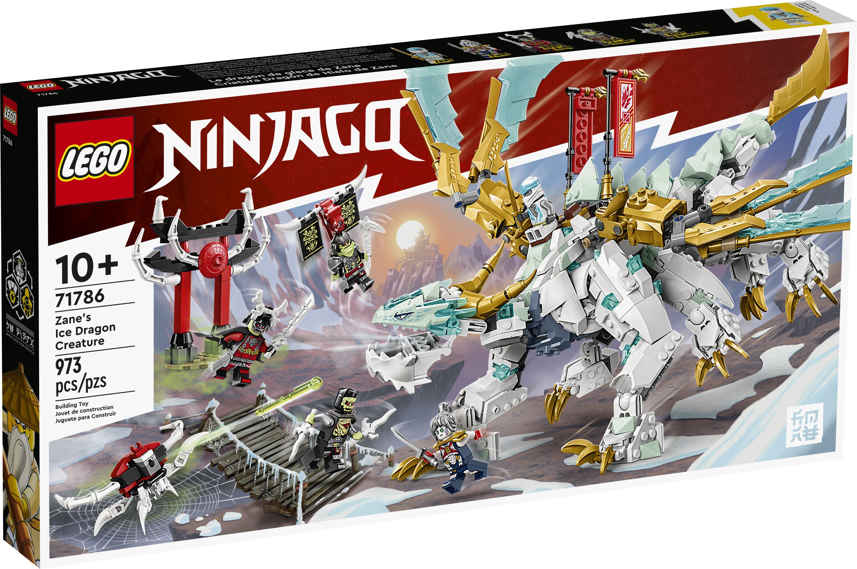 LEGO® 71786 Zanes Eisdrache Konstruktionsspielsteine günstig online kaufen