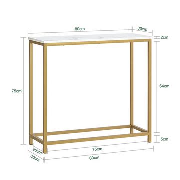 SoBuy Konsolentisch FSB29, Dekotisch Sideboard Beistelltisch Wohnzimmer Eingangsbereich