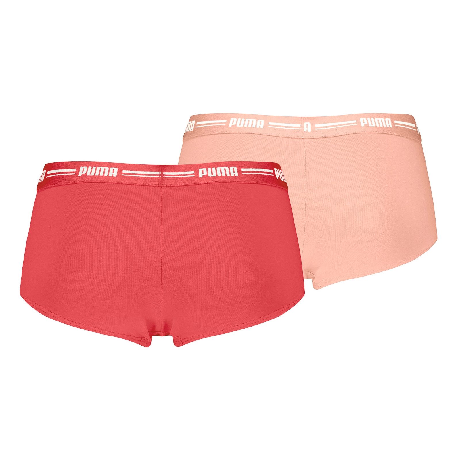 PUMA Panty Mini Shorts (2-St., 2er Set) mit umlaufendem Markenschriftzug am günstig online kaufen