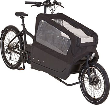 Prophete E-Bike CARGO Plus 22.ETL.10, 8 Gang Shimano Acero Schaltwerk, Kettenschaltung, Mittelmotor, 630 Wh Akku