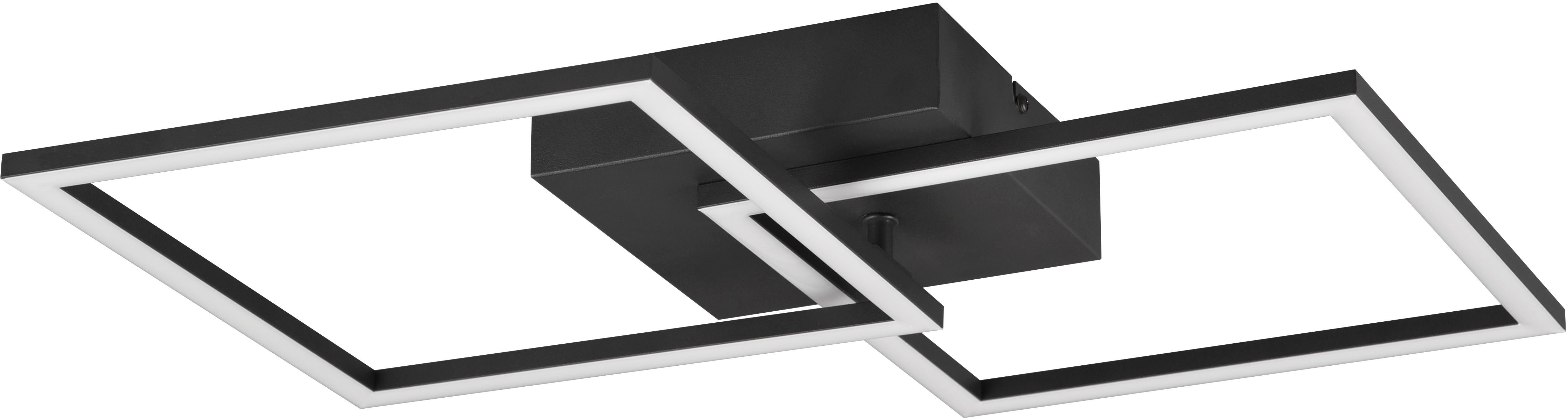 my home LED Deckenleuchte ANTJE, Deckenlampe, schwenkbare LED-Rechtecke, LED fest integriert, Warmweiß, Wand- und Deckenmontage möglich