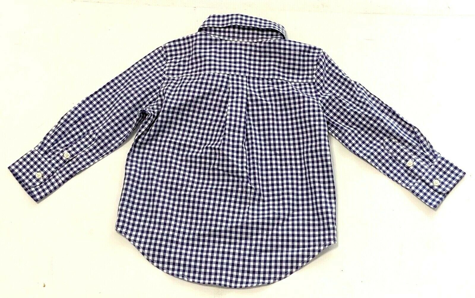 Polo Ralph Lauren Karohemd Ralph Lauren Kinder Hemd, Polo Ralph Lauren  Vichykaro-Muster (1-tlg)