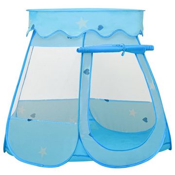 vidaXL Spielzelt Kinder-Spielzelt Blau 102x102x82 cm Bällebad