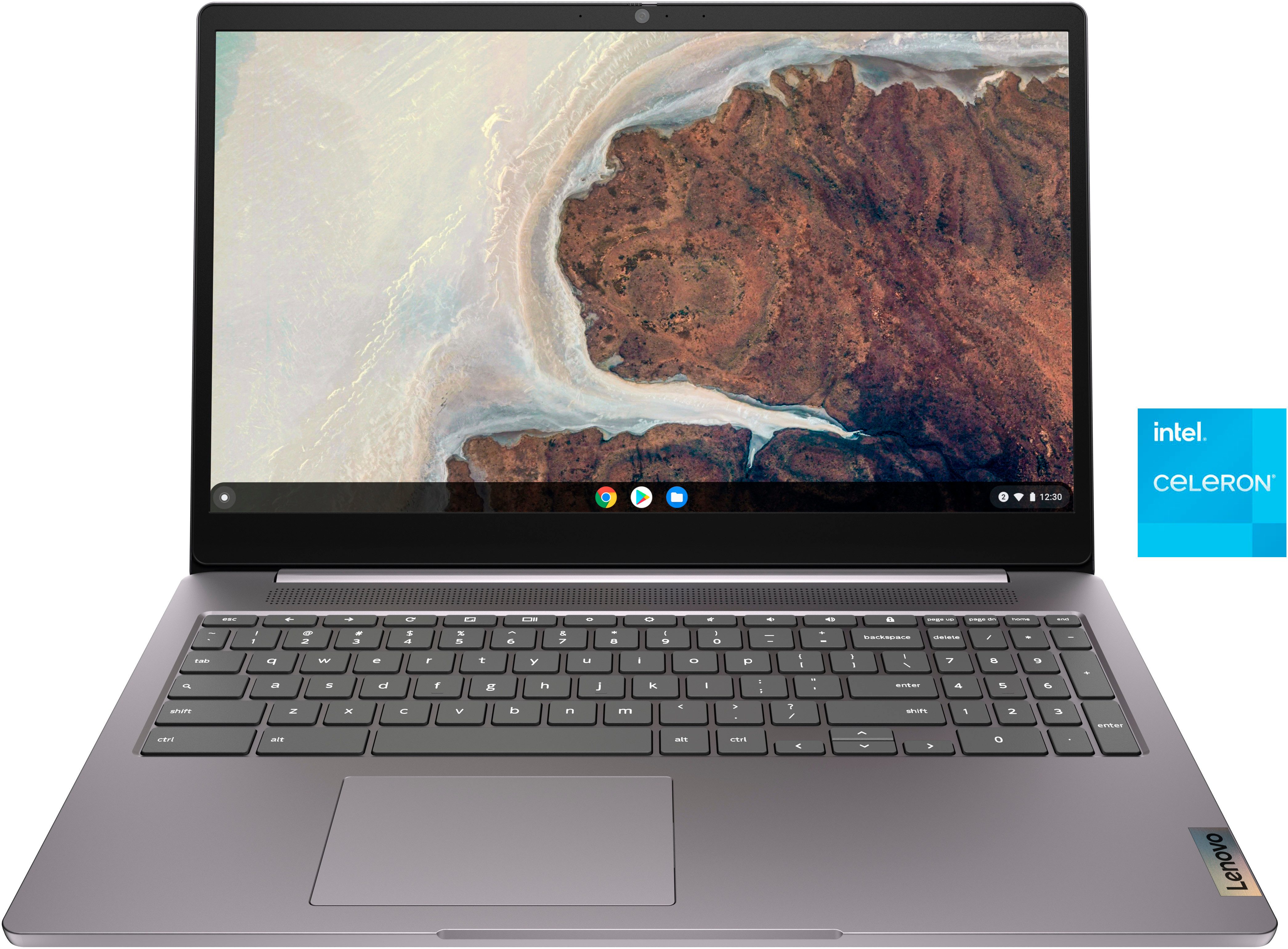 Lenovo IdeaPad 3 Chrome 15IJL6 Chromebook (39,6 cm/15,6 Zoll, Intel Celeron N4500, UHD Graphics, 8 GB)