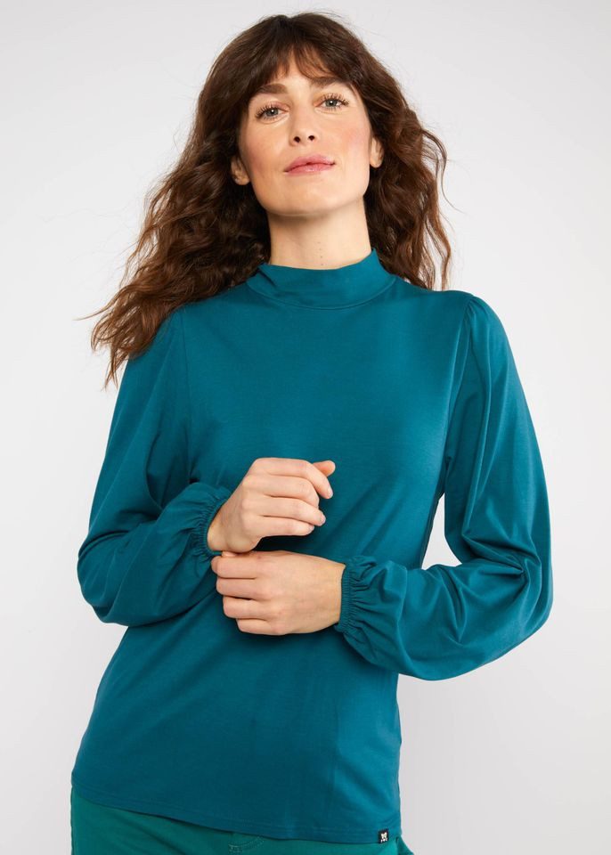 Blutsgeschwister Stehkragenshirt - Longsleeve - Lonely günstig online kaufen
