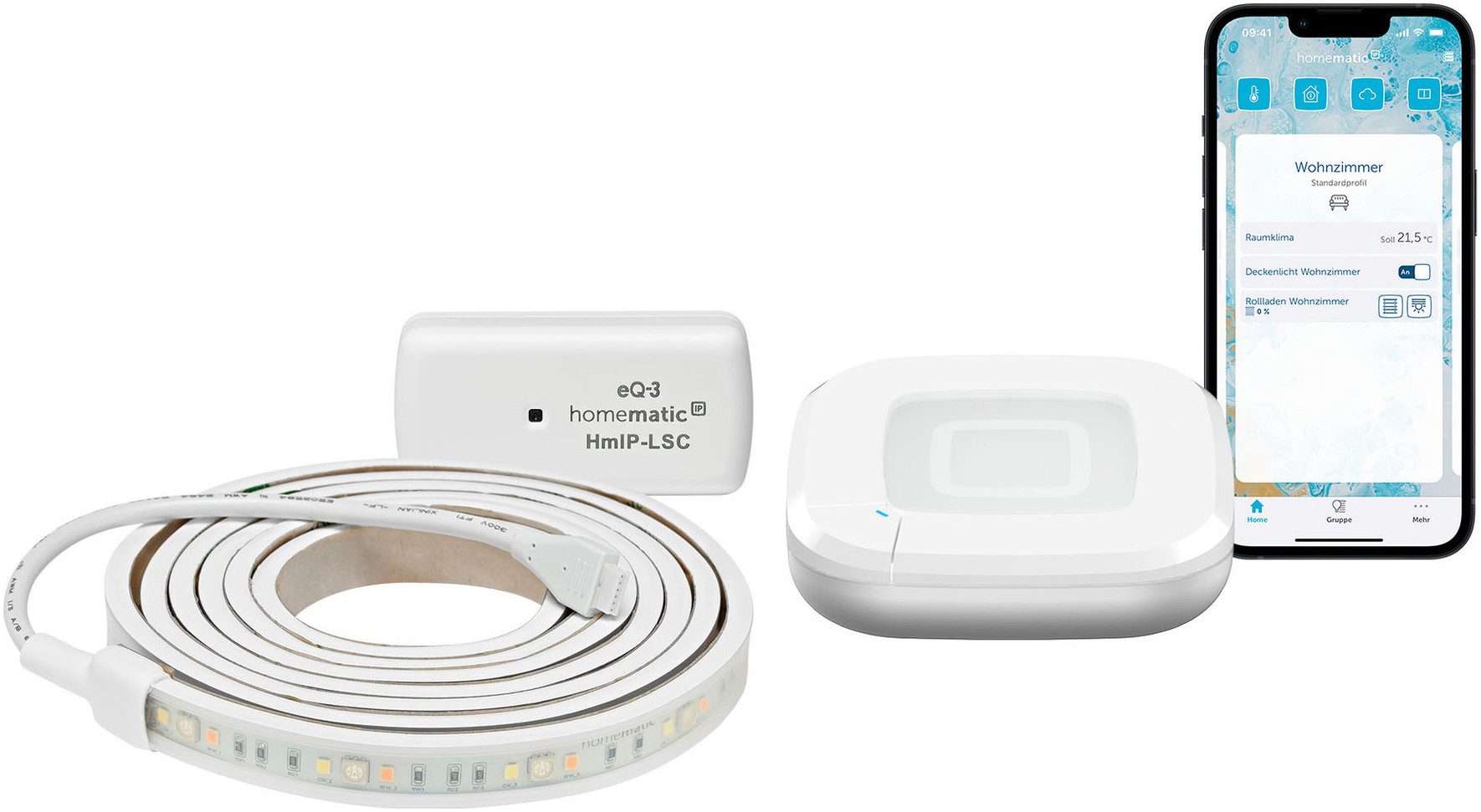 Homematic IP LED Stripe Starter Set Lightstrip Set 2m