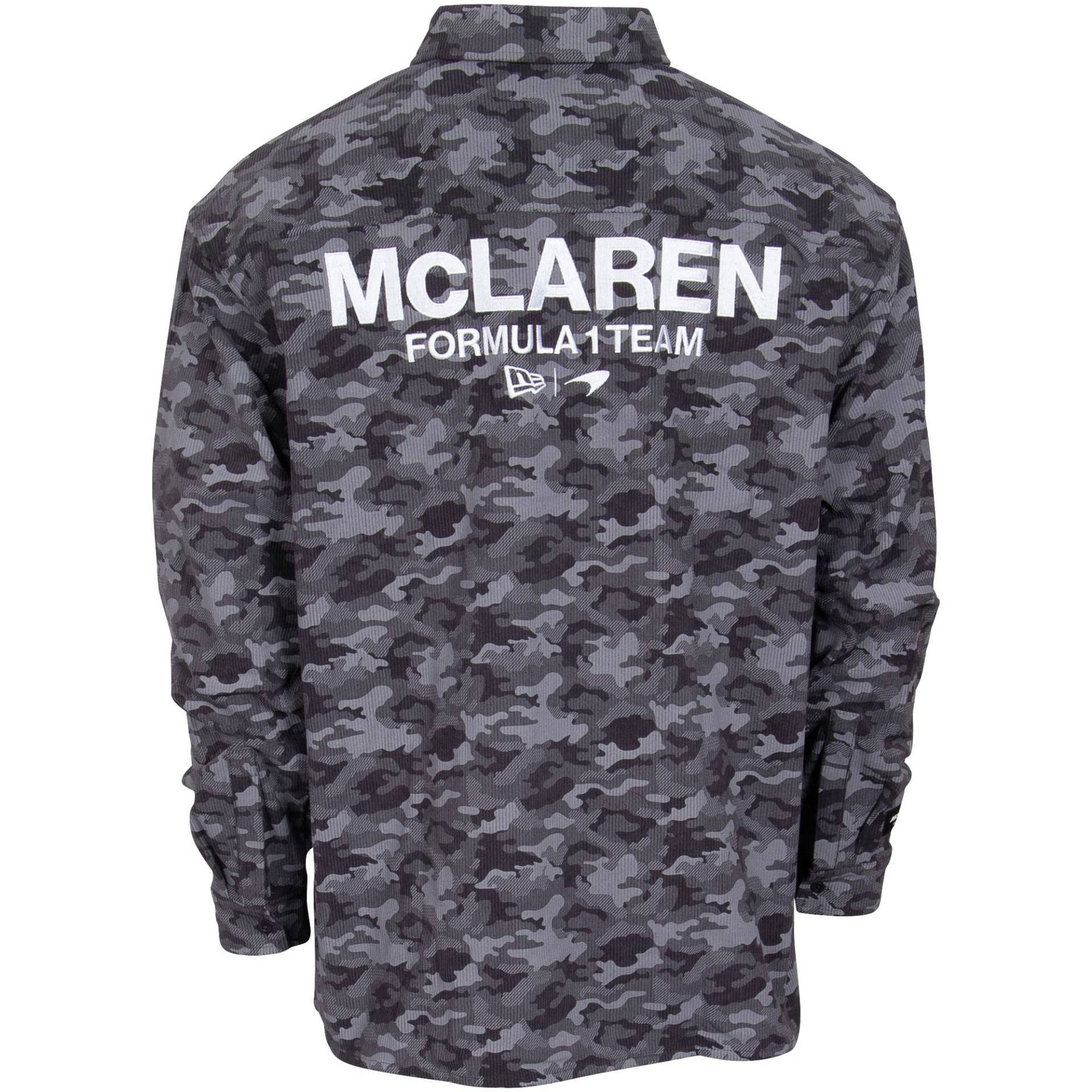 McLaren Langarmhemd F1 New Era Hemd Graphic Schriftzug und Logo auf dem Rüc günstig online kaufen