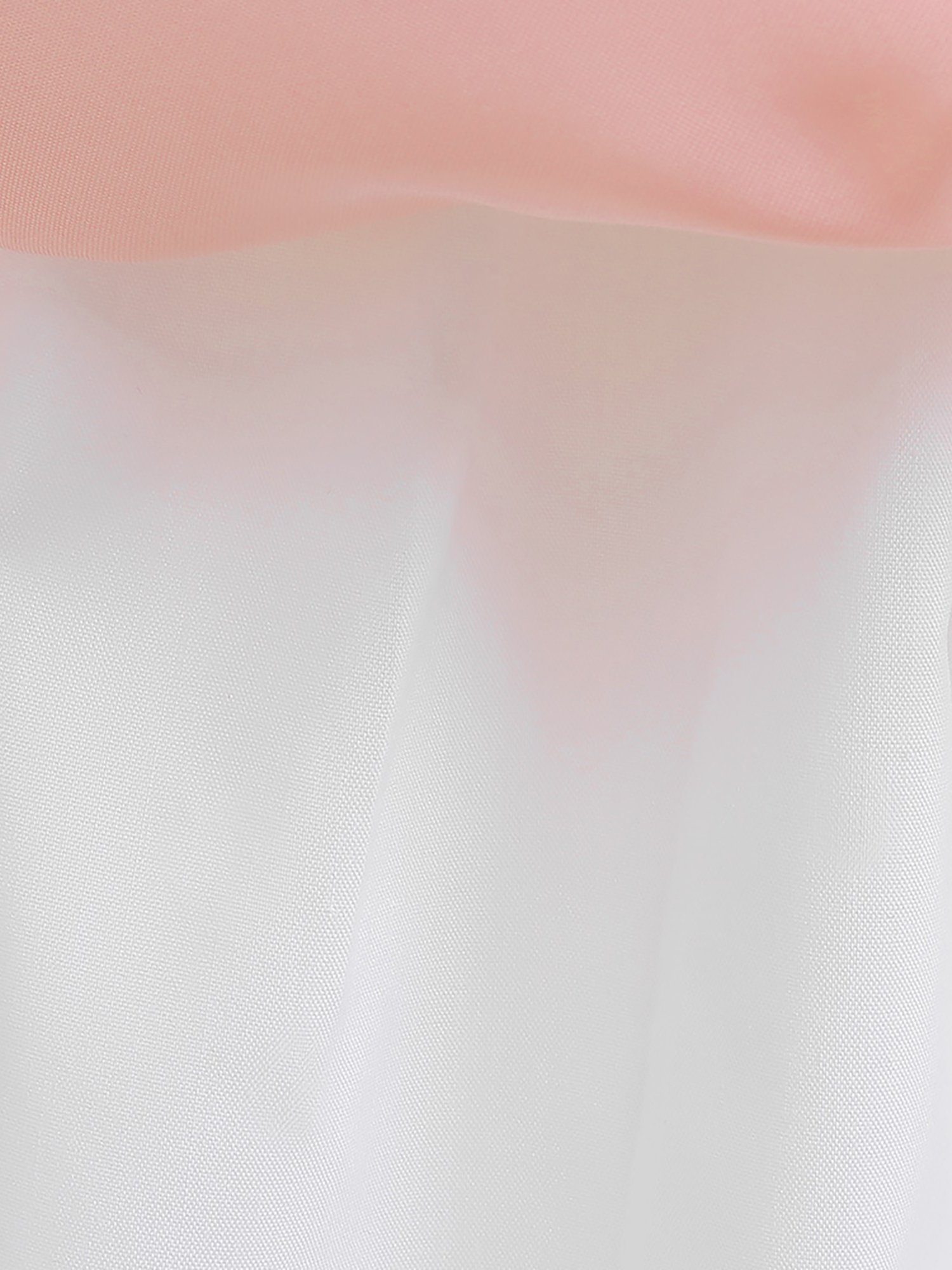Mädchen, für Spitzenkleid Blumenbesticktes tlg) (1- LAPA Rosa Abendkleid Blumenmädchenkleid