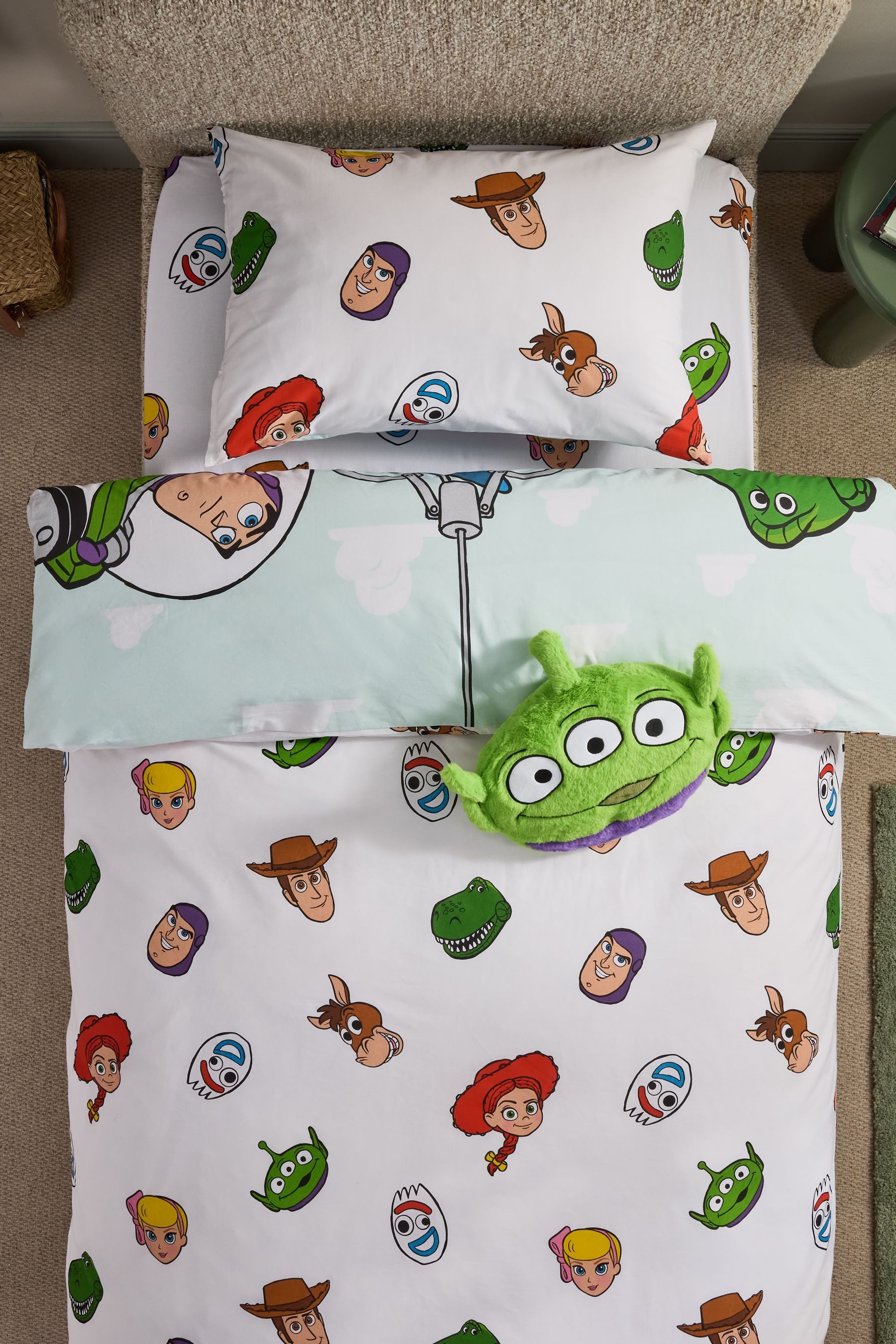 Next Bett-Set Bettbezug und Kissenbezug aus Baumwolle, Toy Story, Bezug: Baumwolle