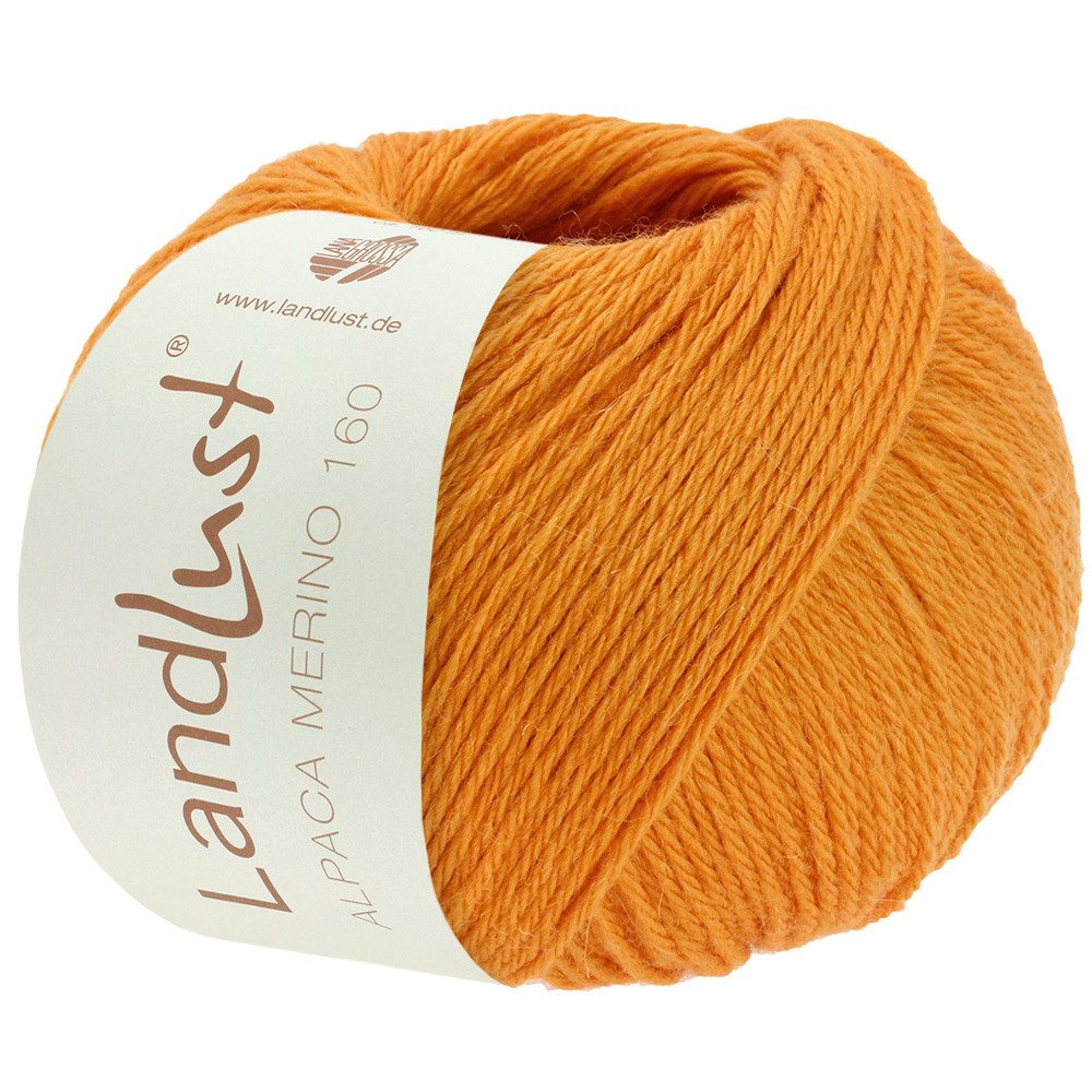LANA GROSSA LANDLUST ALPAKA MERINO 160 Häkelwolle, 160 m (klassisch verzwirntes Garn aus Merino & Alpaka), 50 g