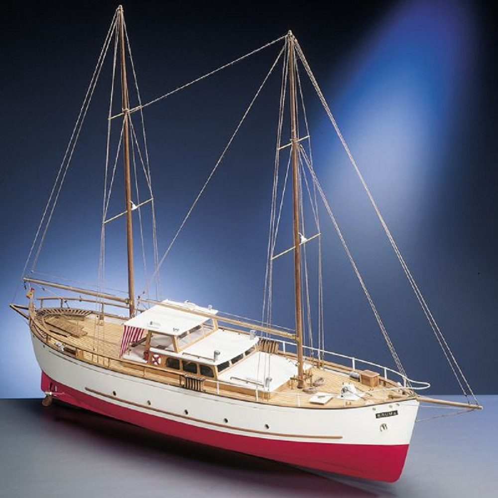 Modellbausatz Krick Bruma Motor-Segelyacht Baukasten